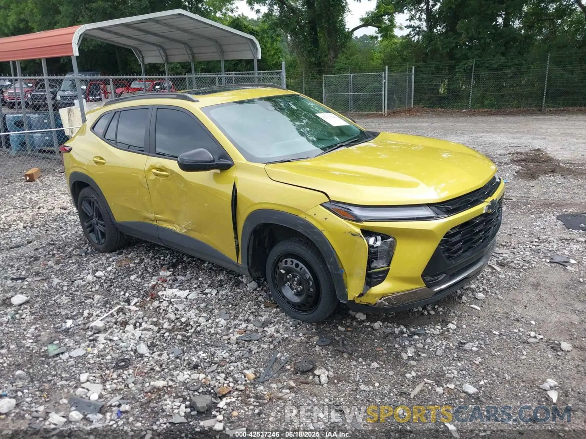 1 fotografías del automóvil dañado KL77LKE27RC109883 CHEVROLET TRAX 2024