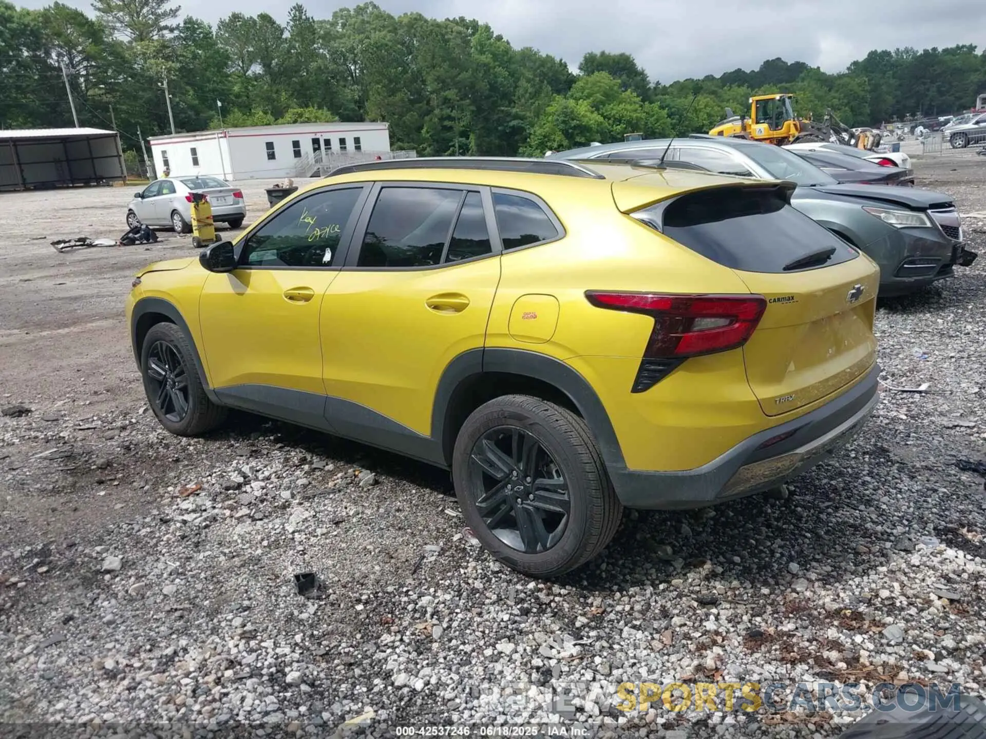 3 fotografías del automóvil dañado KL77LKE27RC109883 CHEVROLET TRAX 2024
