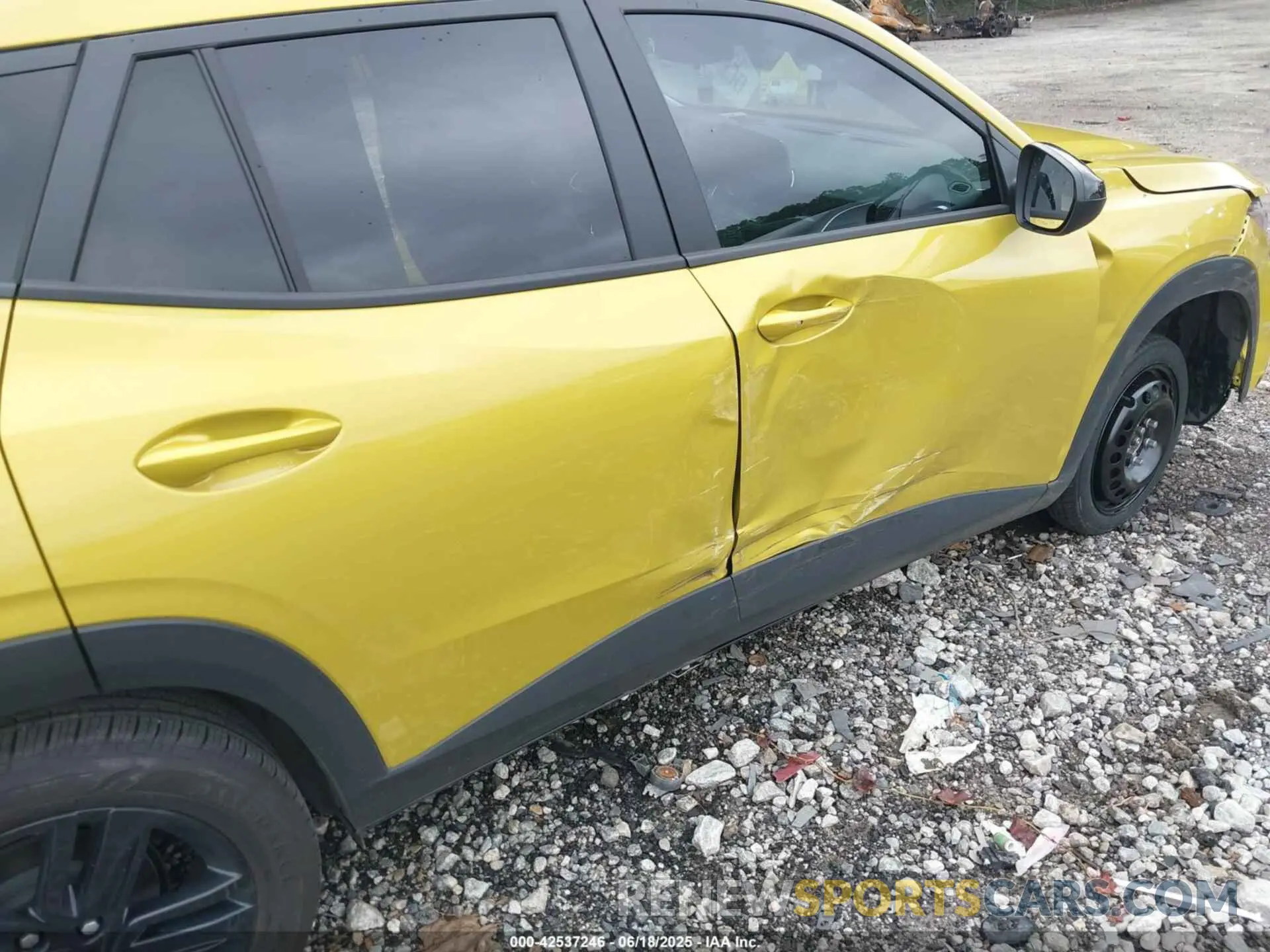 6 fotografías del automóvil dañado KL77LKE27RC109883 CHEVROLET TRAX 2024