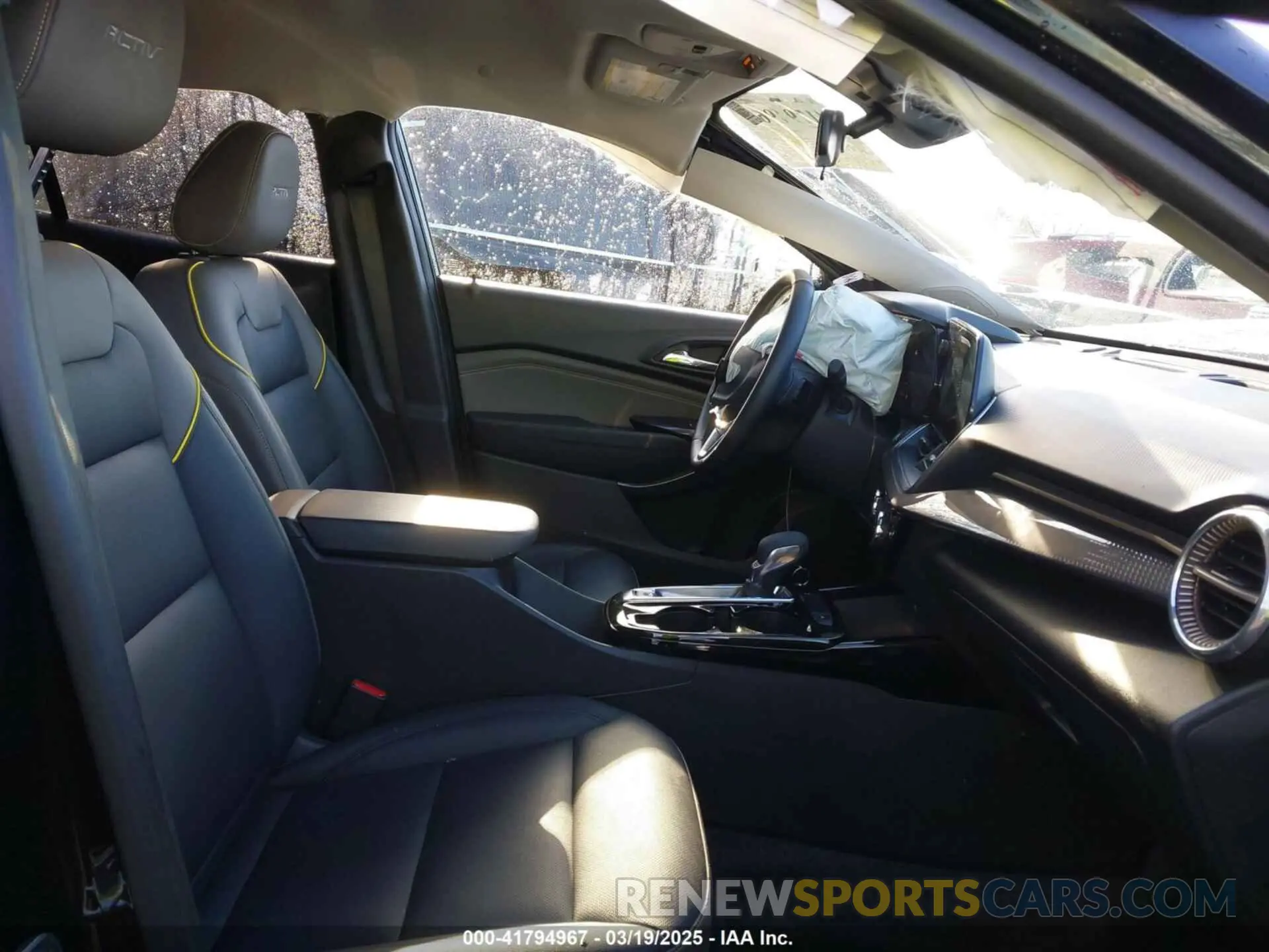 5 fotografías del automóvil dañado KL77LKE27RC127493 CHEVROLET TRAX 2024