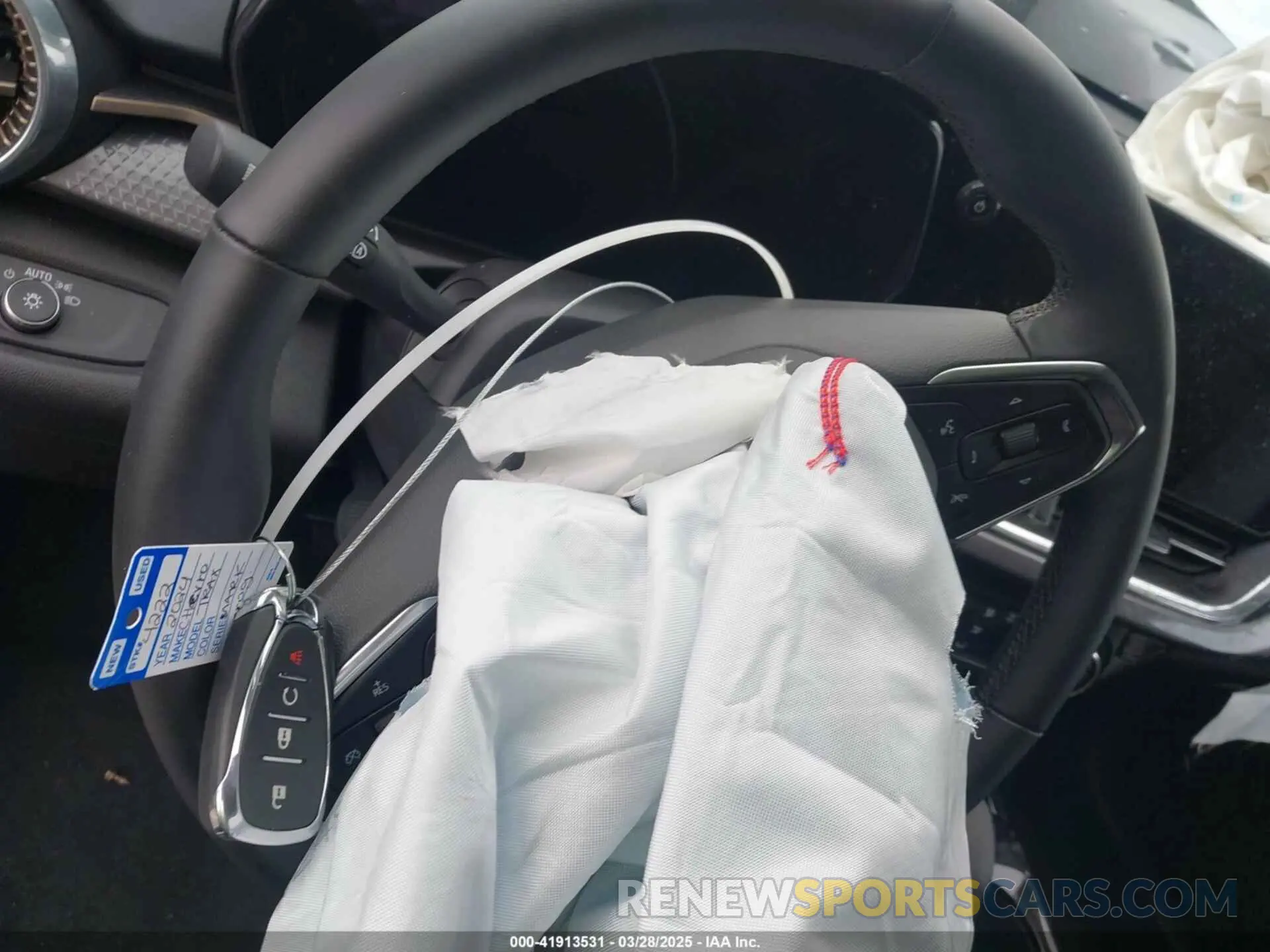 11 fotografías del automóvil dañado KL77LKE27RC132239 CHEVROLET TRAX 2024