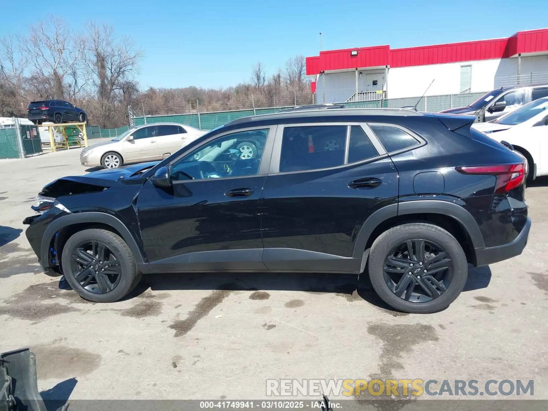 14 fotografías del automóvil dañado KL77LKE28RC076537 CHEVROLET TRAX 2024