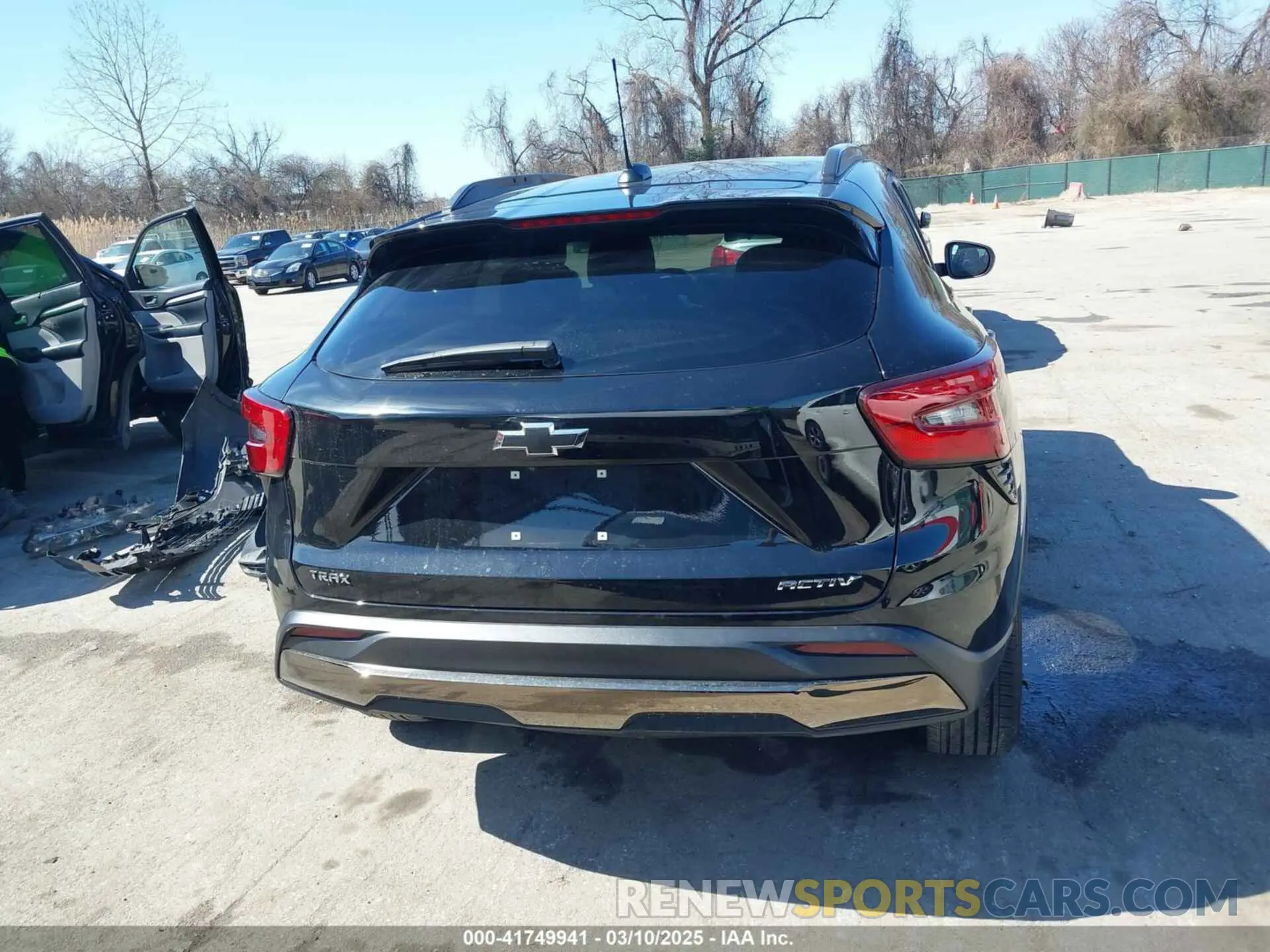 16 fotografías del automóvil dañado KL77LKE28RC076537 CHEVROLET TRAX 2024