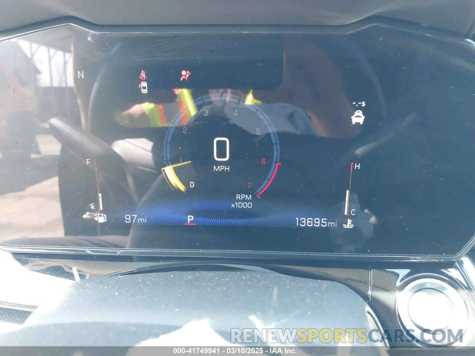 7 fotografías del automóvil dañado KL77LKE28RC076537 CHEVROLET TRAX 2024