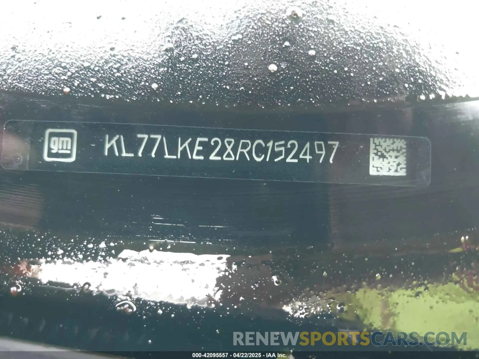 9 fotografías del automóvil dañado KL77LKE28RC152497 CHEVROLET TRAX 2024