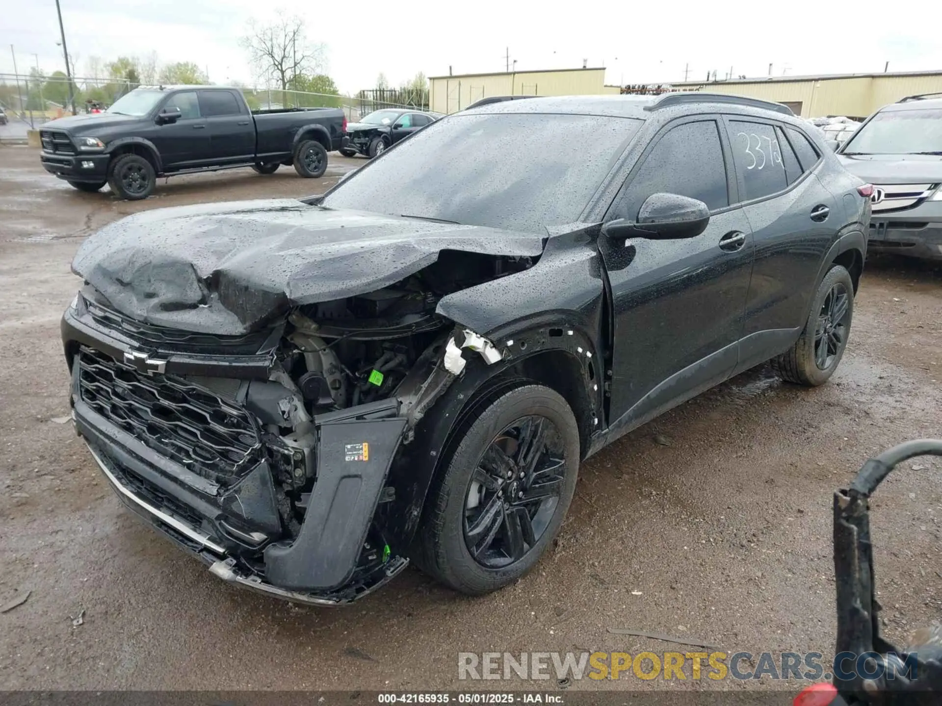 2 fotografías del automóvil dañado KL77LKE2XRC163372 CHEVROLET TRAX 2024