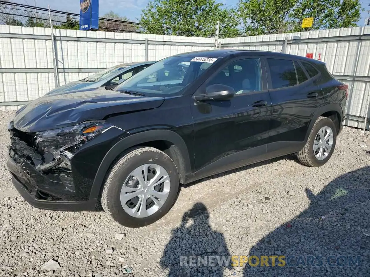 1 fotografías del automóvil dañado KL77LFEP0SC109121 CHEVROLET TRAX 2025