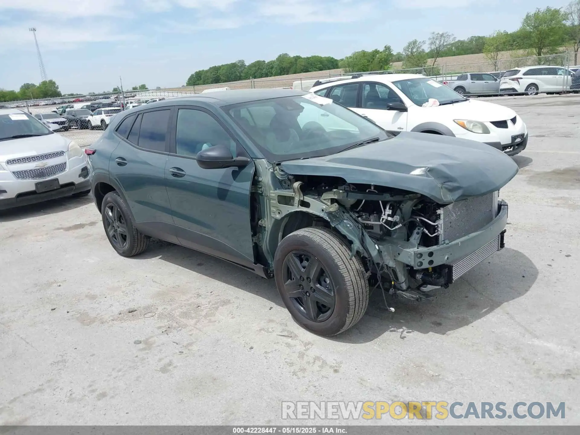 1 fotografías del automóvil dañado KL77LFEP1SC074637 CHEVROLET TRAX 2025