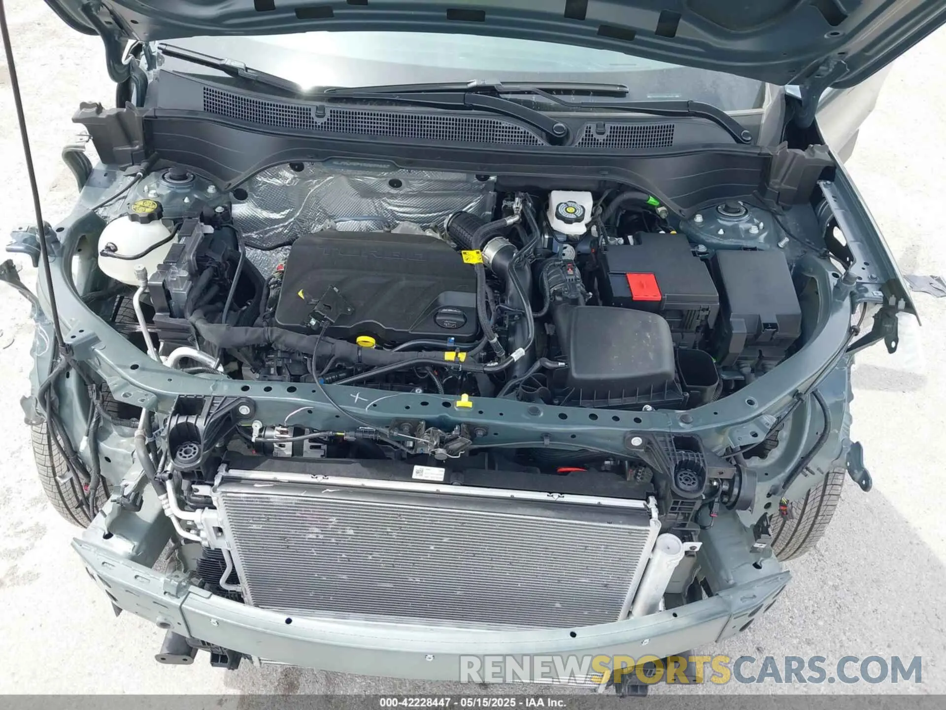 10 fotografías del automóvil dañado KL77LFEP1SC074637 CHEVROLET TRAX 2025