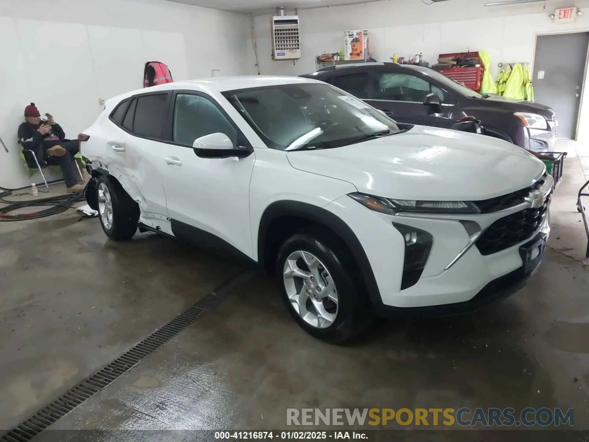 1 fotografías del automóvil dañado KL77LFEP1SC096749 CHEVROLET TRAX 2025