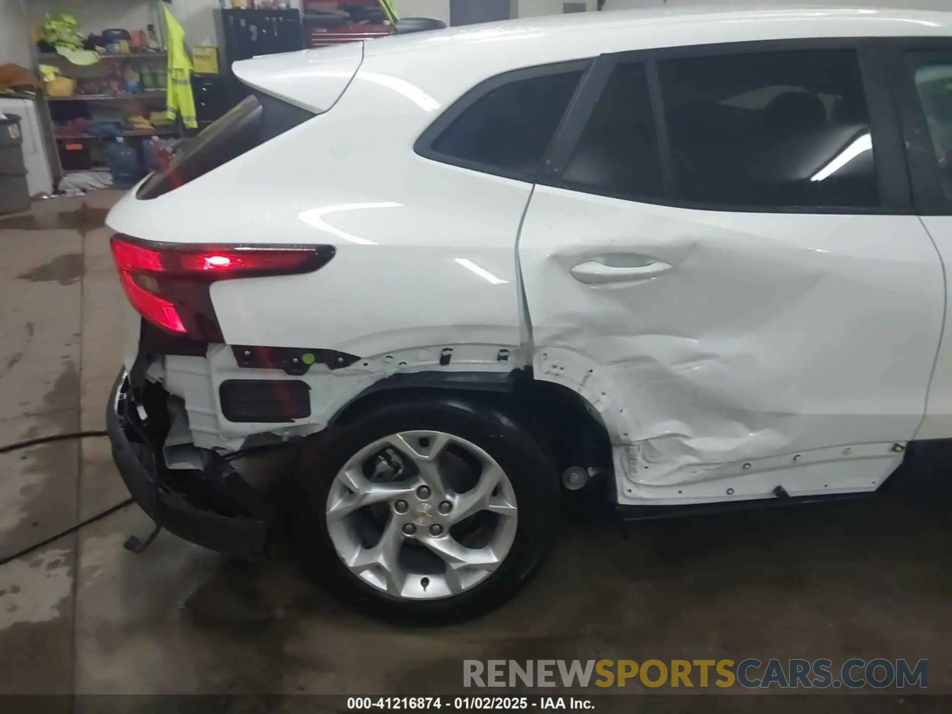 6 fotografías del automóvil dañado KL77LFEP1SC096749 CHEVROLET TRAX 2025