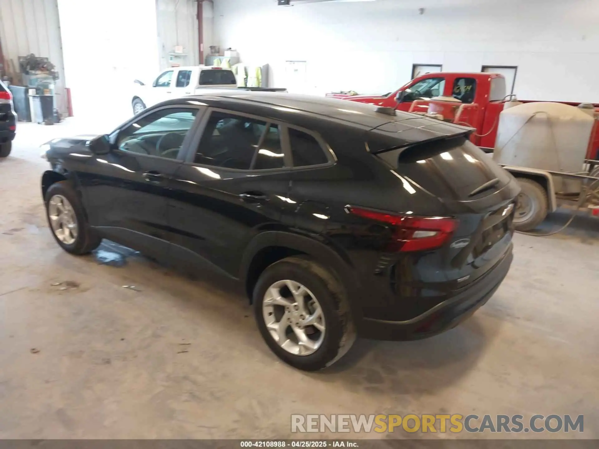 3 fotografías del automóvil dañado KL77LFEP1SC139003 CHEVROLET TRAX 2025
