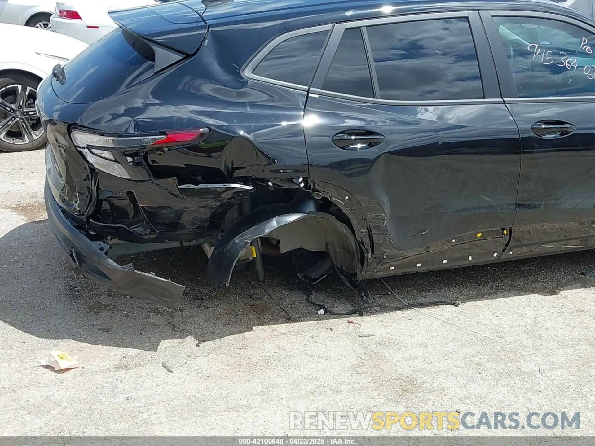 6 fotografías del automóvil dañado KL77LFEP2SC163973 CHEVROLET TRAX 2025