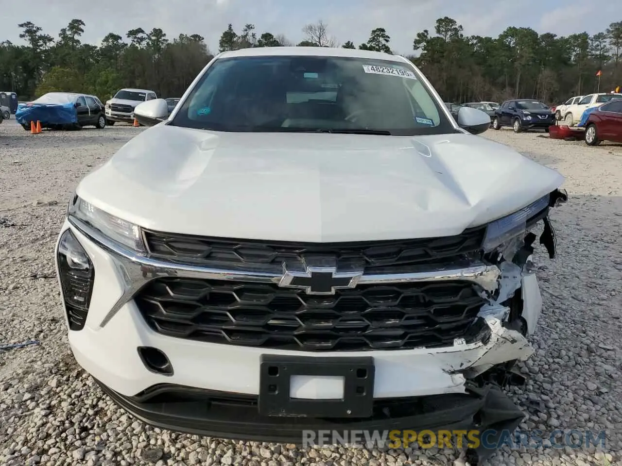 5 fotografías del automóvil dañado KL77LFEP3SC056429 CHEVROLET TRAX 2025
