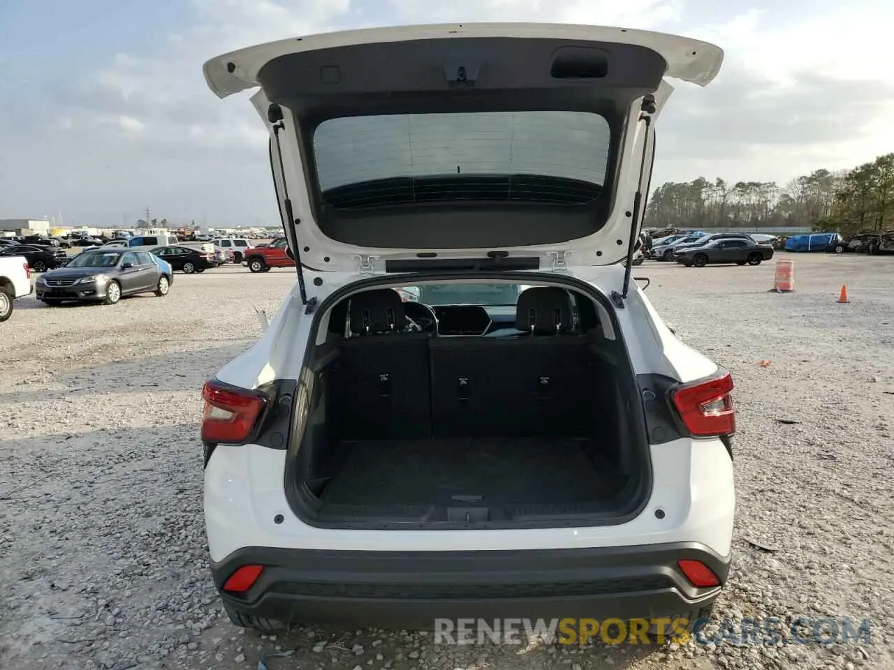 6 fotografías del automóvil dañado KL77LFEP3SC056429 CHEVROLET TRAX 2025