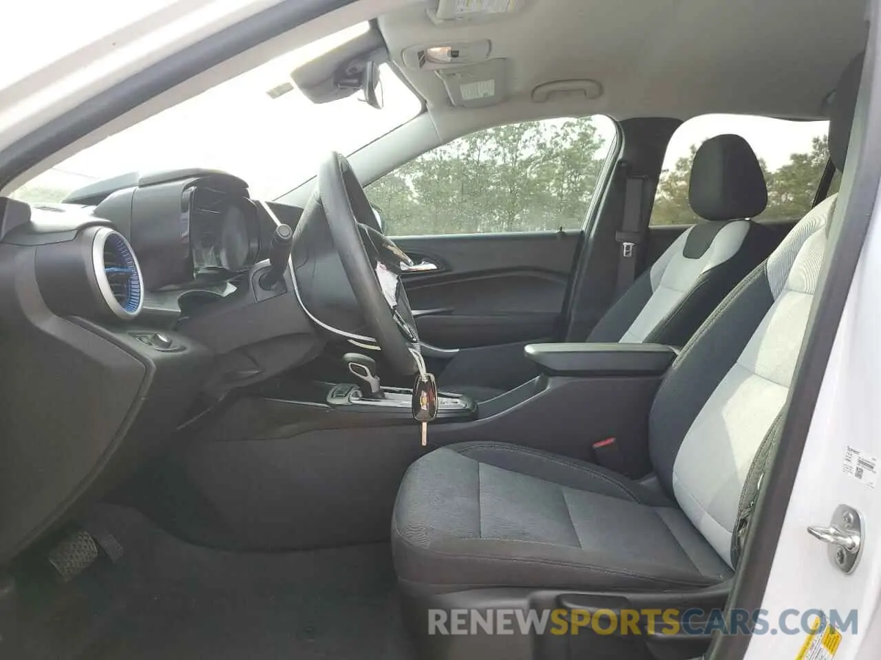 7 fotografías del automóvil dañado KL77LFEP3SC056429 CHEVROLET TRAX 2025