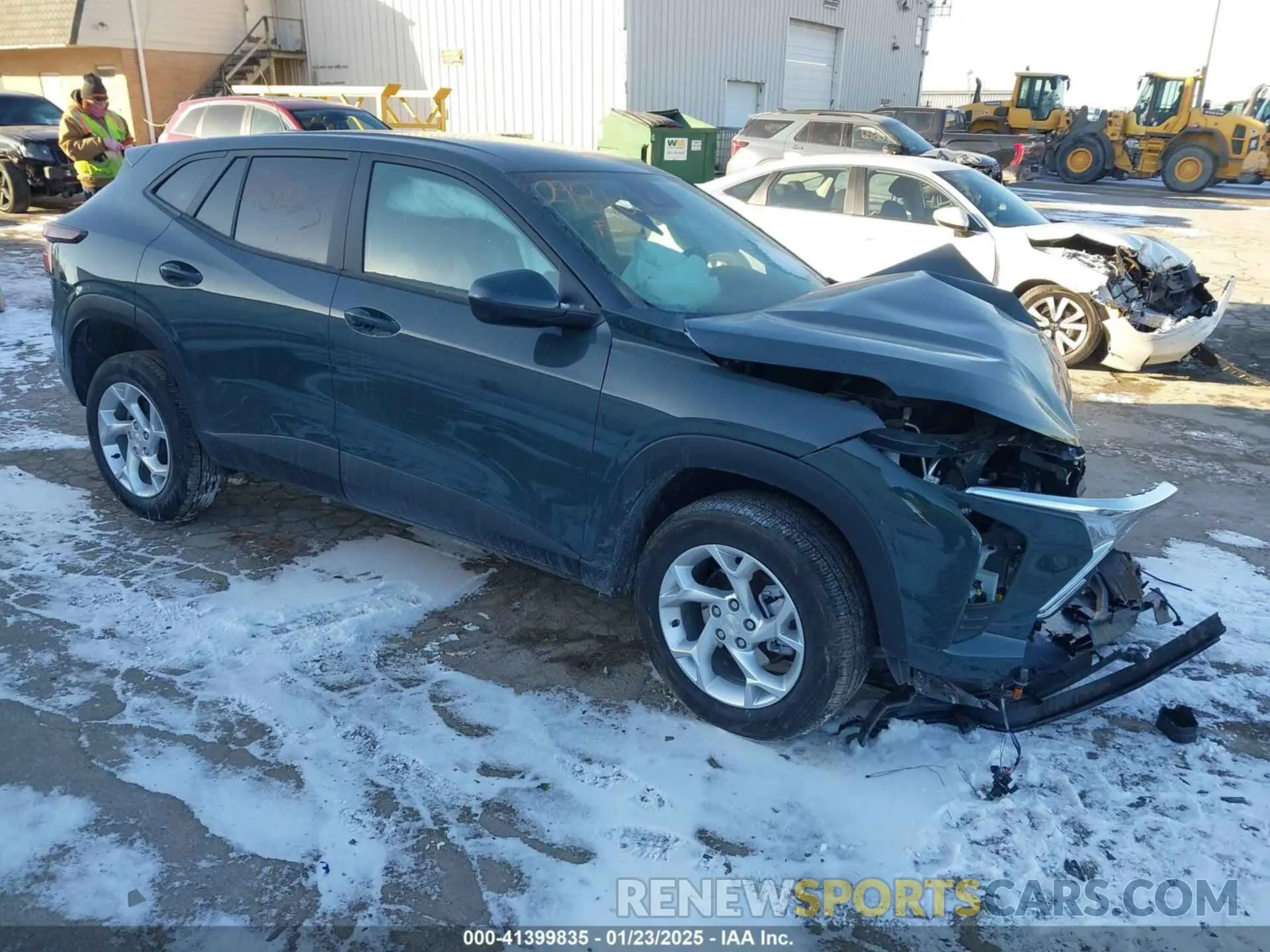 1 fotografías del automóvil dañado KL77LFEP3SC102941 CHEVROLET TRAX 2025