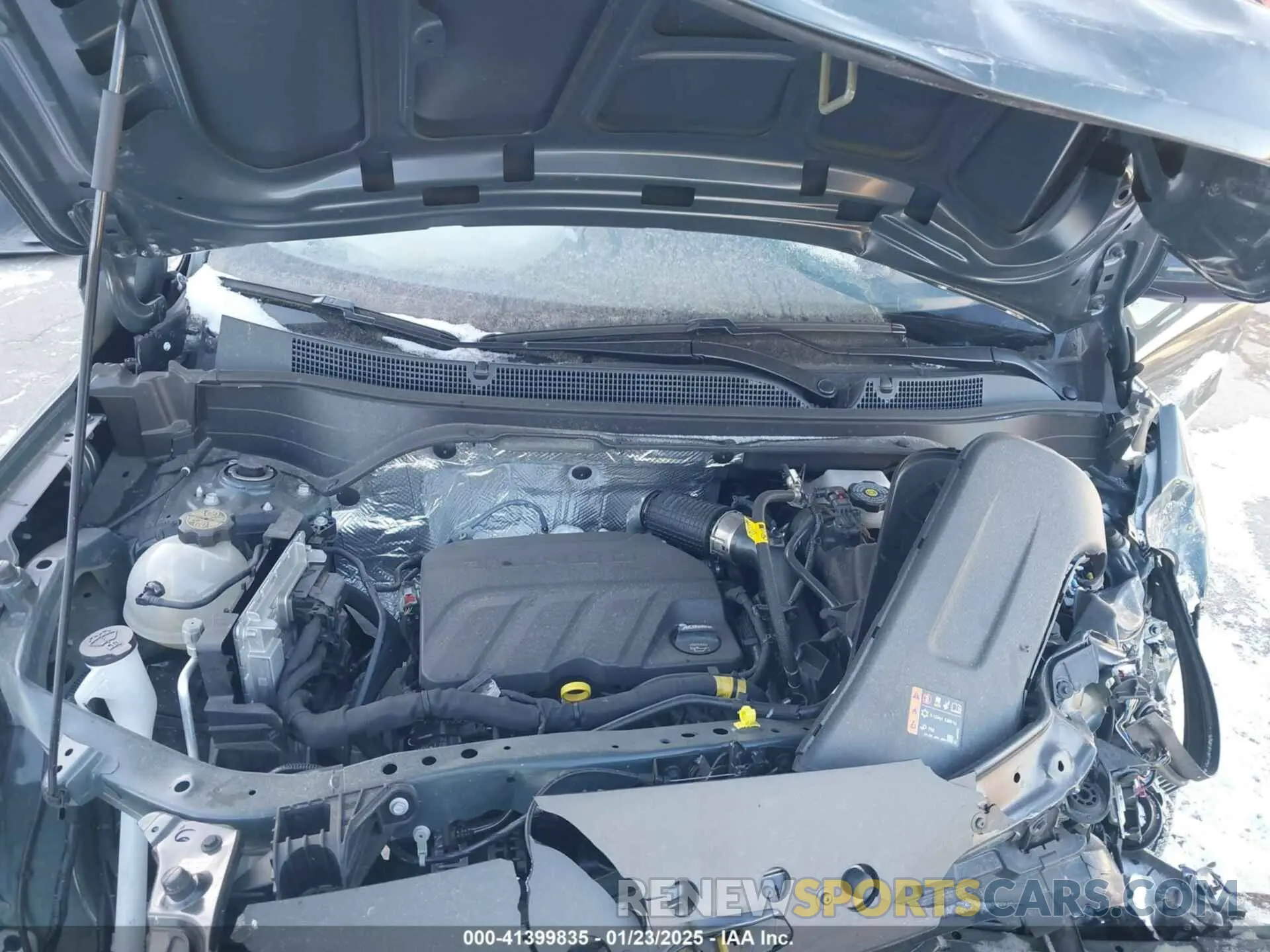 10 fotografías del automóvil dañado KL77LFEP3SC102941 CHEVROLET TRAX 2025