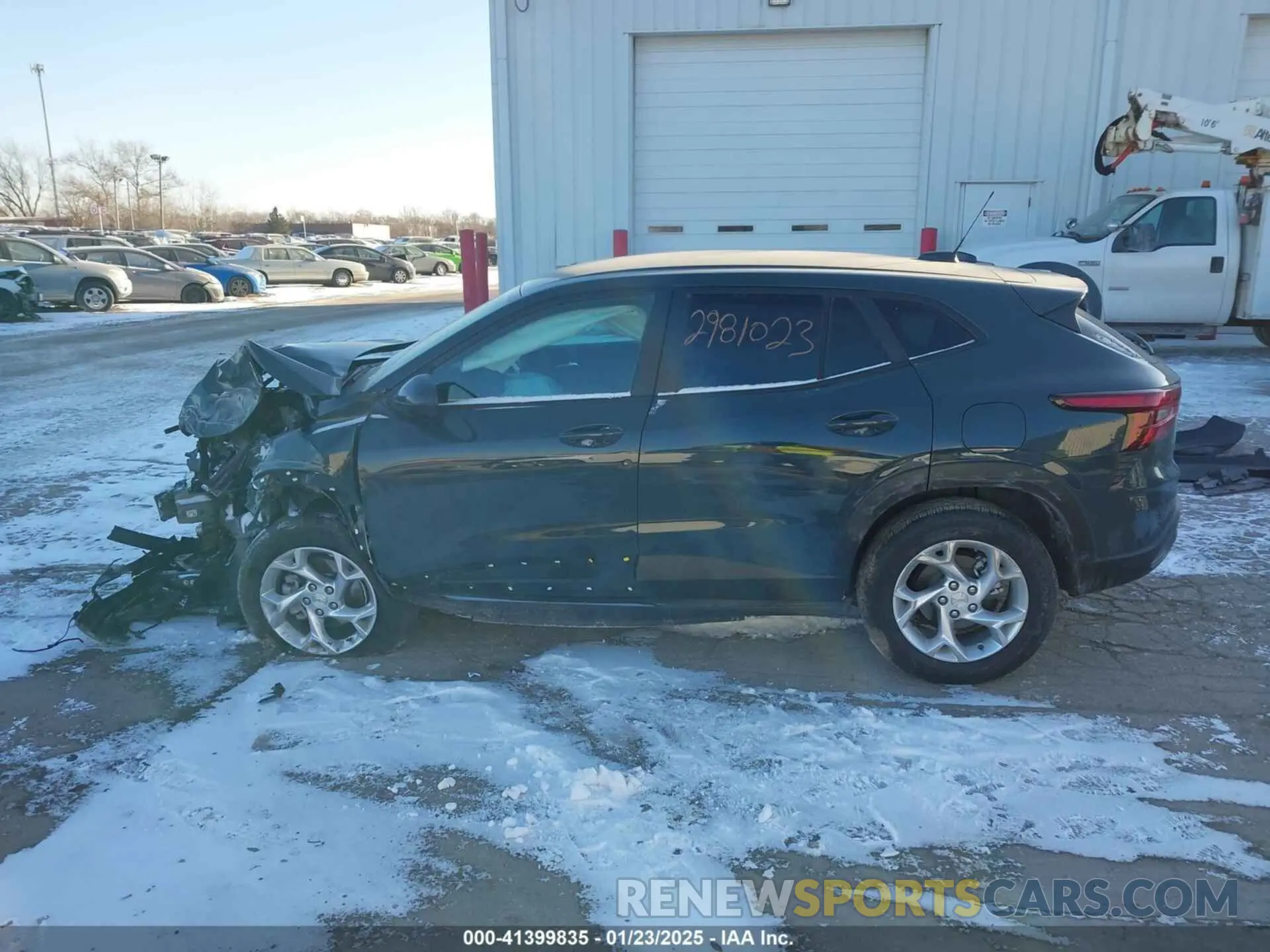 13 fotografías del automóvil dañado KL77LFEP3SC102941 CHEVROLET TRAX 2025