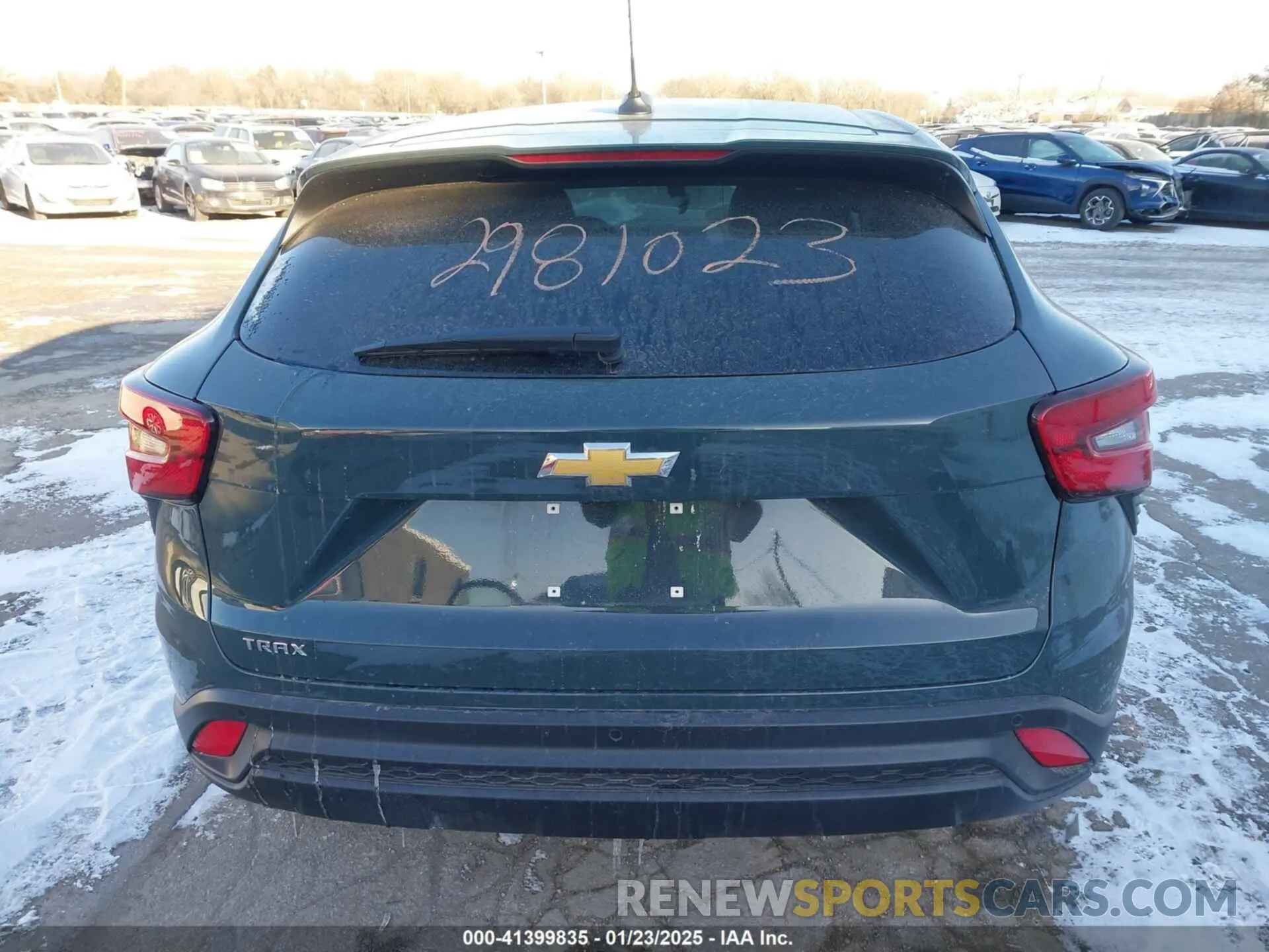15 fotografías del automóvil dañado KL77LFEP3SC102941 CHEVROLET TRAX 2025
