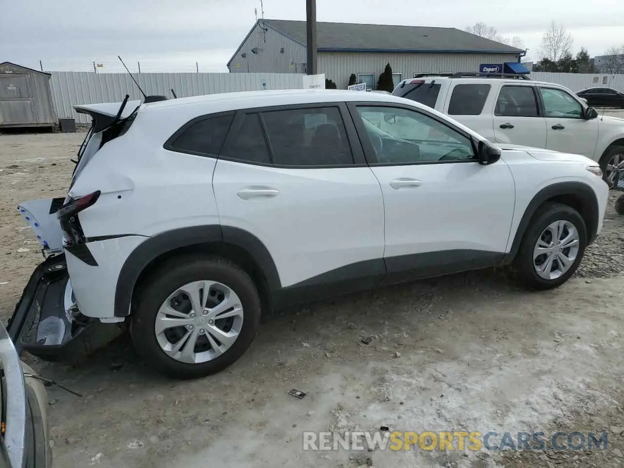 3 fotografías del automóvil dañado KL77LFEP3SC117858 CHEVROLET TRAX 2025