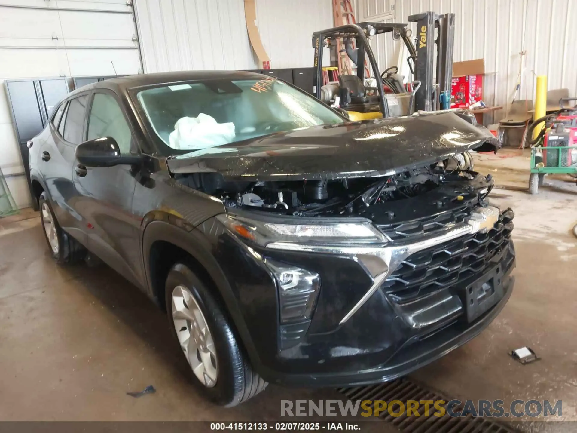 1 fotografías del automóvil dañado KL77LFEP5SC004784 CHEVROLET TRAX 2025