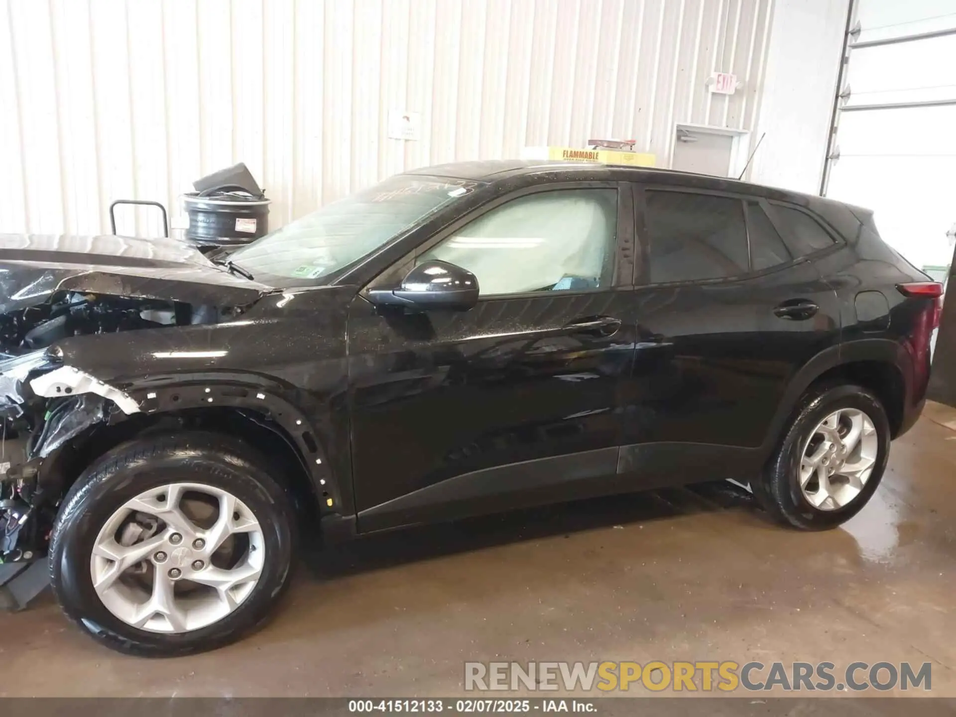 14 fotografías del automóvil dañado KL77LFEP5SC004784 CHEVROLET TRAX 2025