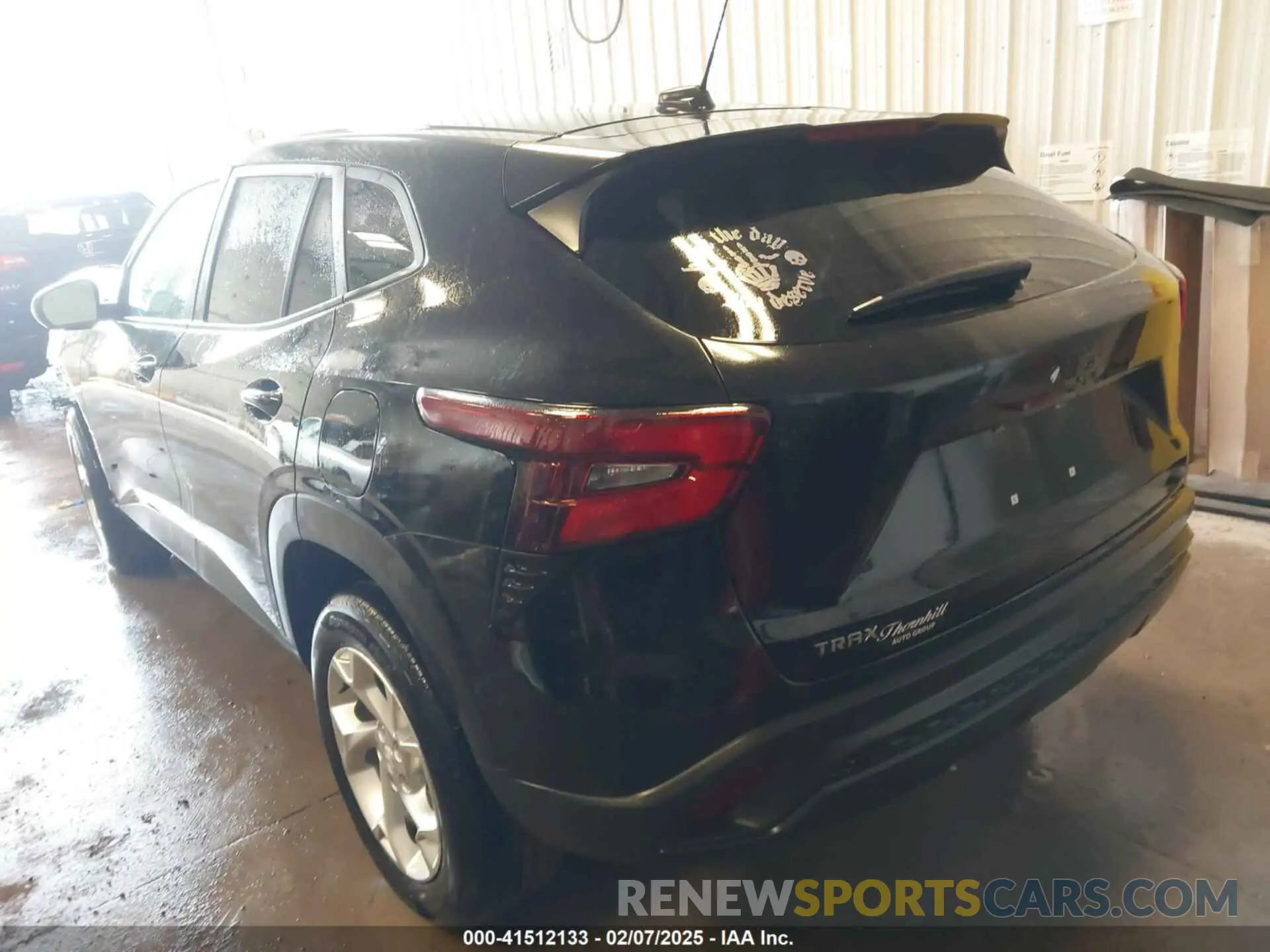 3 fotografías del automóvil dañado KL77LFEP5SC004784 CHEVROLET TRAX 2025