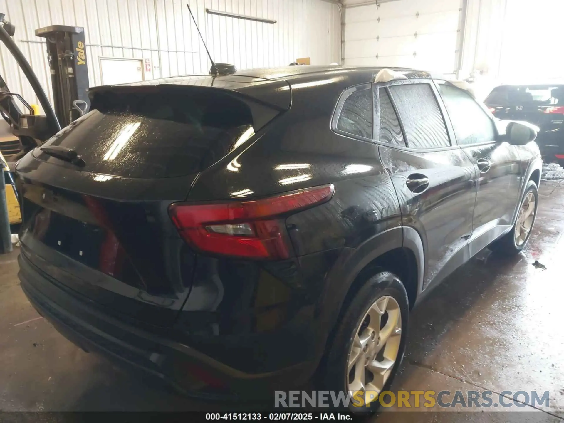 4 fotografías del automóvil dañado KL77LFEP5SC004784 CHEVROLET TRAX 2025