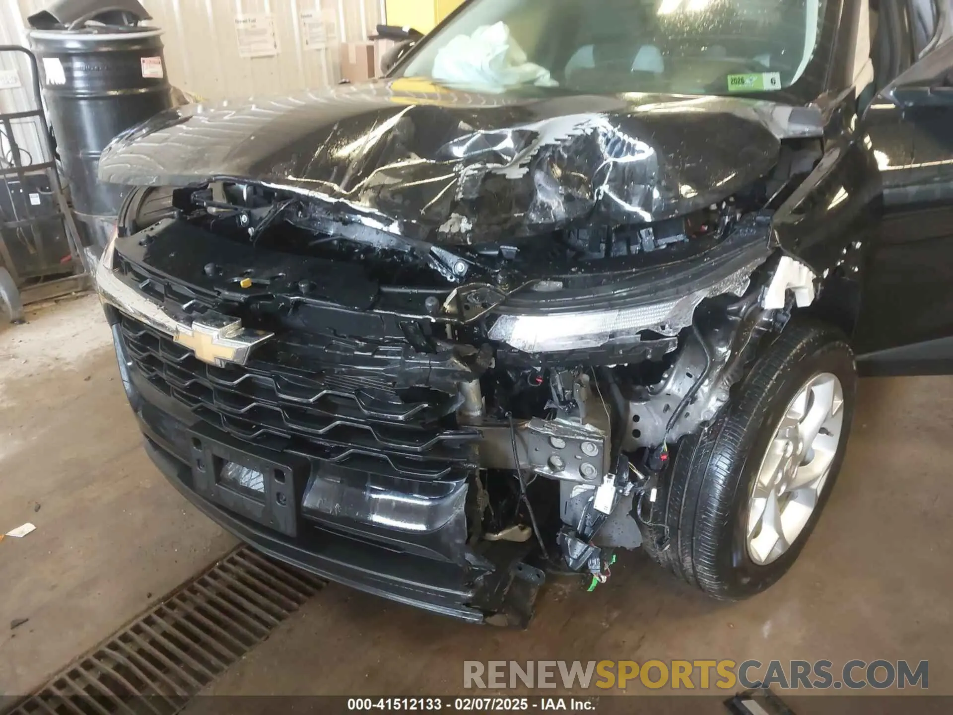 6 fotografías del automóvil dañado KL77LFEP5SC004784 CHEVROLET TRAX 2025