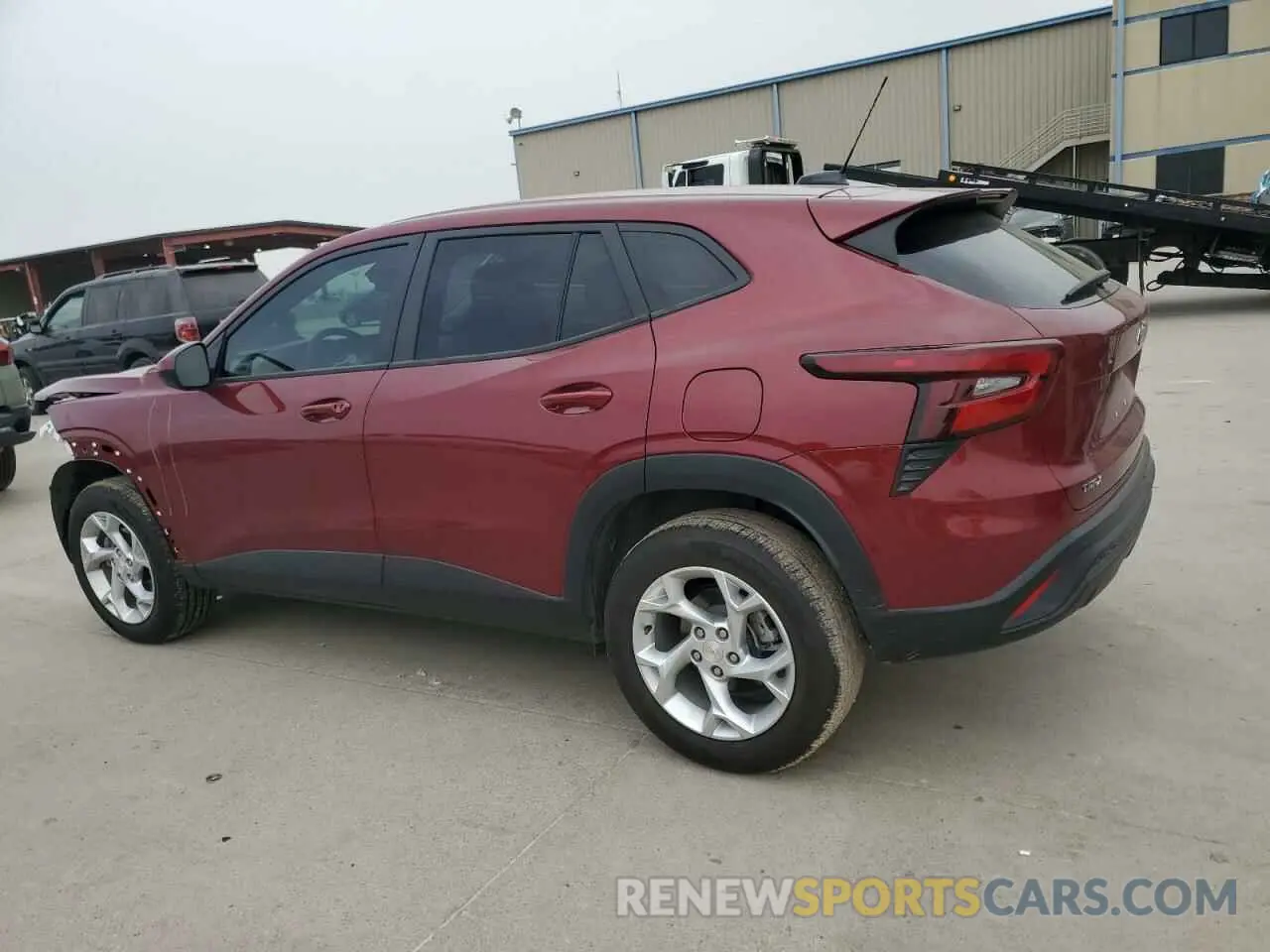 2 fotografías del automóvil dañado KL77LFEP5SC018037 CHEVROLET TRAX 2025