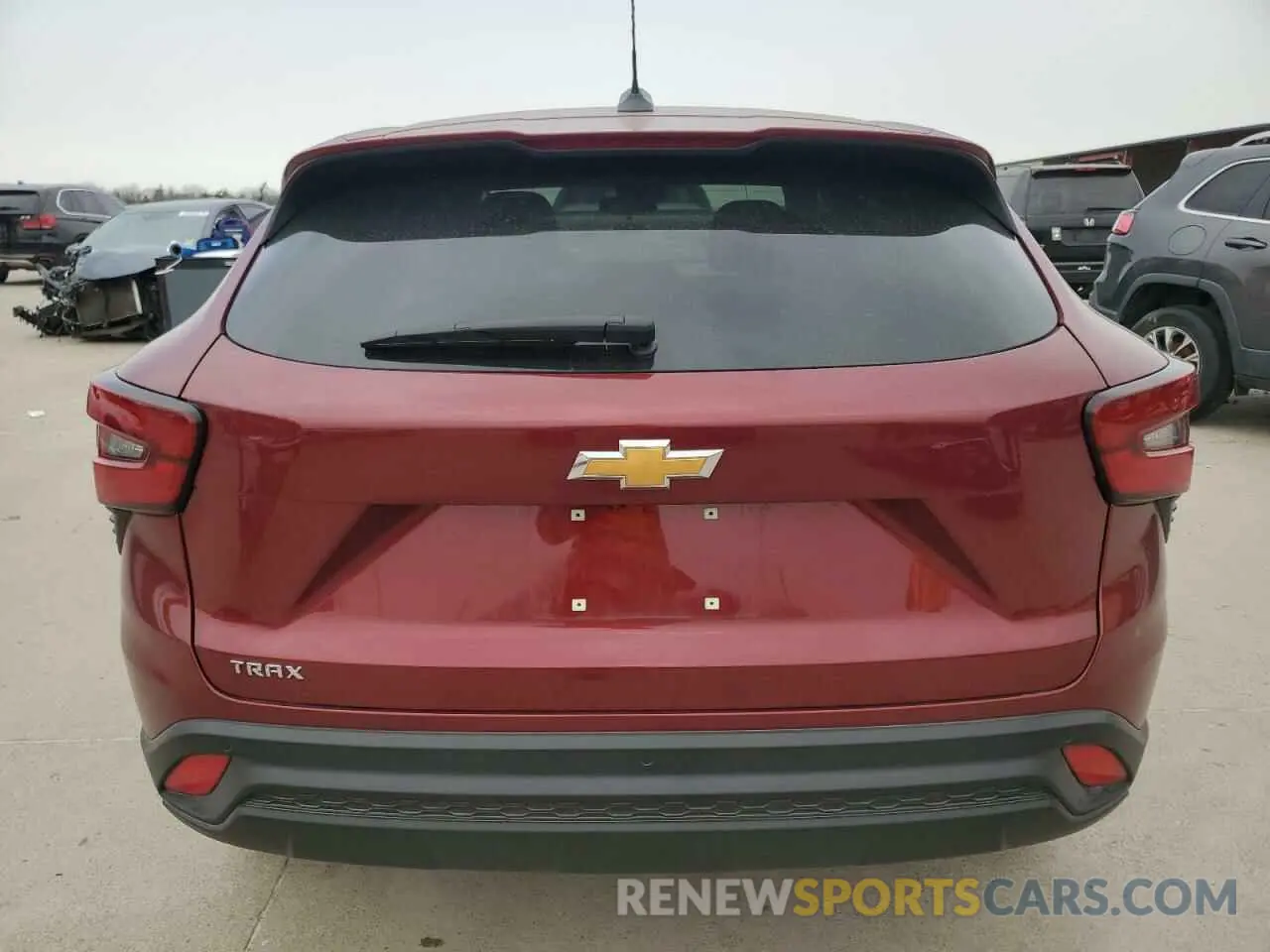 6 fotografías del automóvil dañado KL77LFEP5SC018037 CHEVROLET TRAX 2025