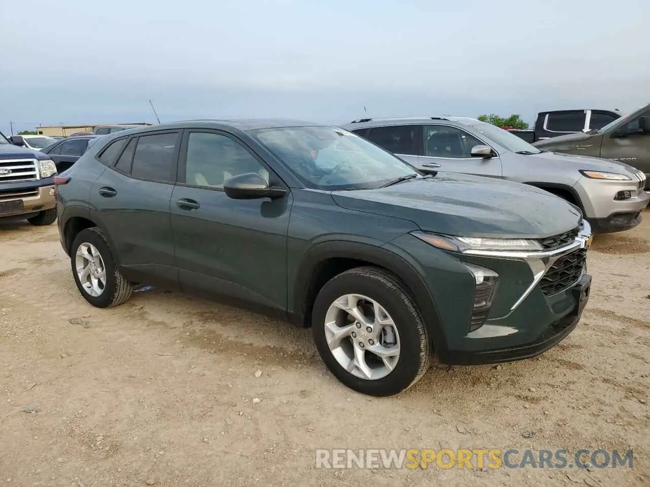 4 fotografías del automóvil dañado KL77LFEP6SC164771 CHEVROLET TRAX 2025