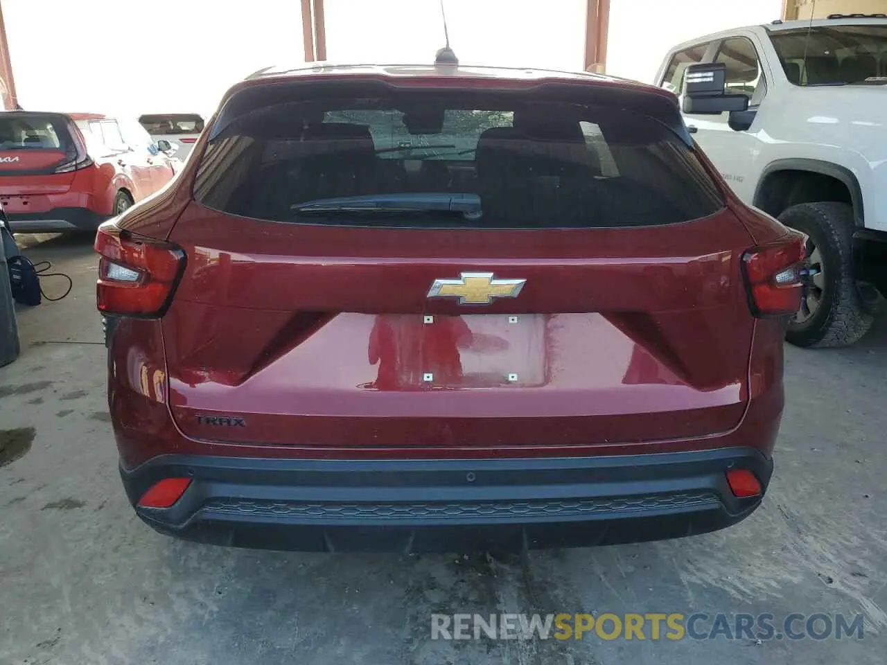 6 fotografías del automóvil dañado KL77LFEP7SC035888 CHEVROLET TRAX 2025