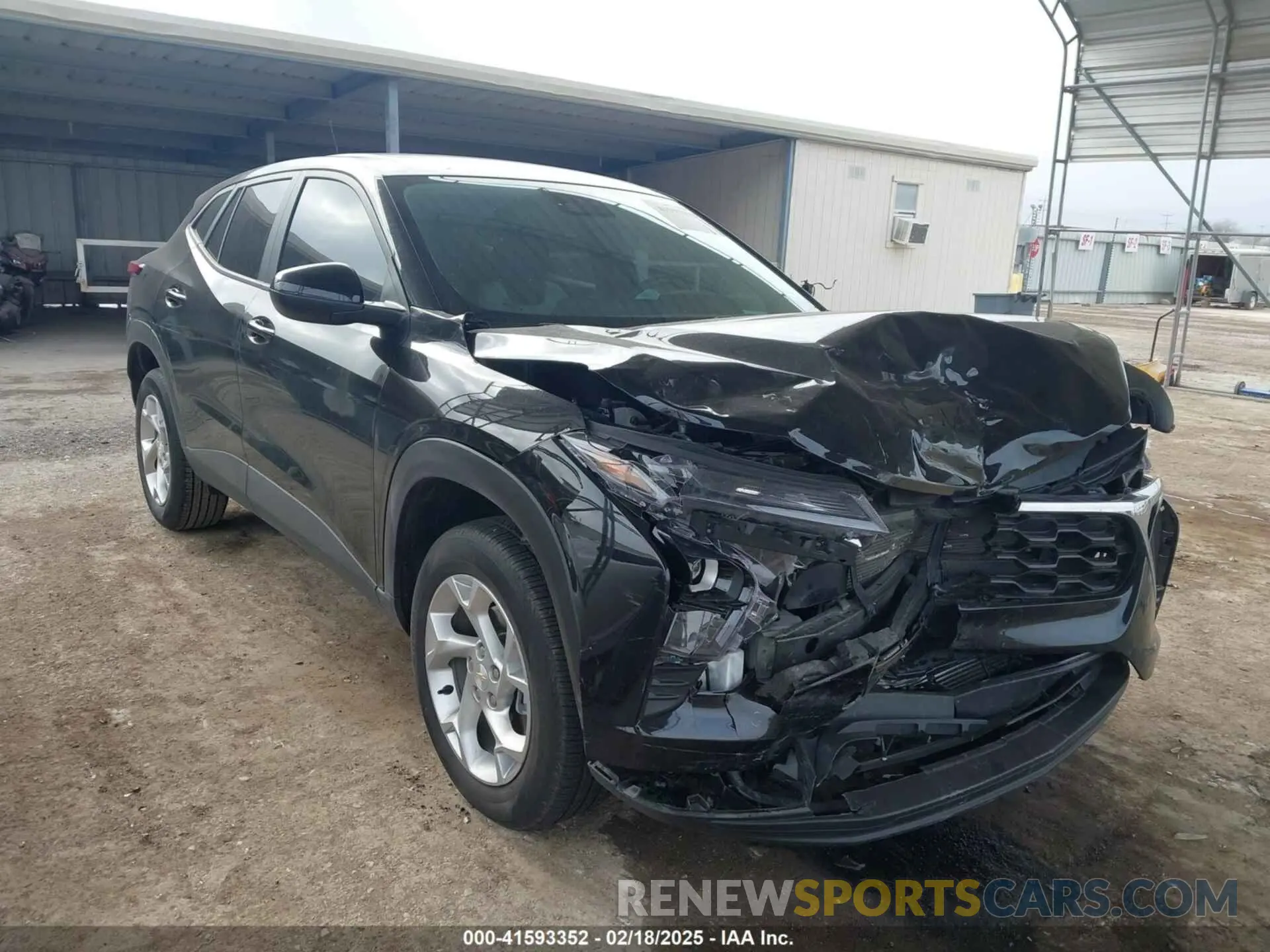 1 fotografías del automóvil dañado KL77LFEP7SC046843 CHEVROLET TRAX 2025