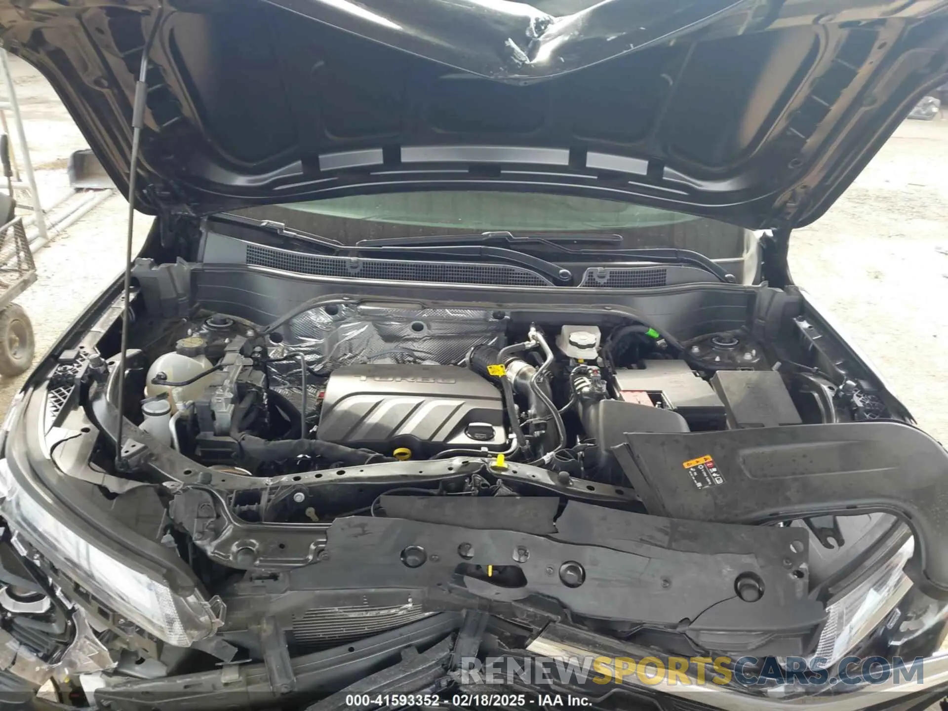 10 fotografías del automóvil dañado KL77LFEP7SC046843 CHEVROLET TRAX 2025