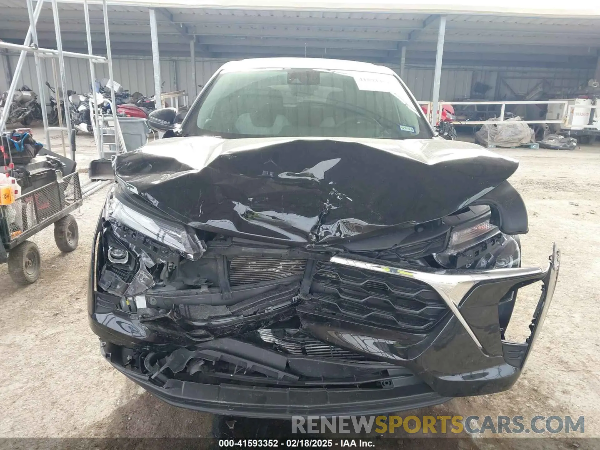 12 fotografías del automóvil dañado KL77LFEP7SC046843 CHEVROLET TRAX 2025