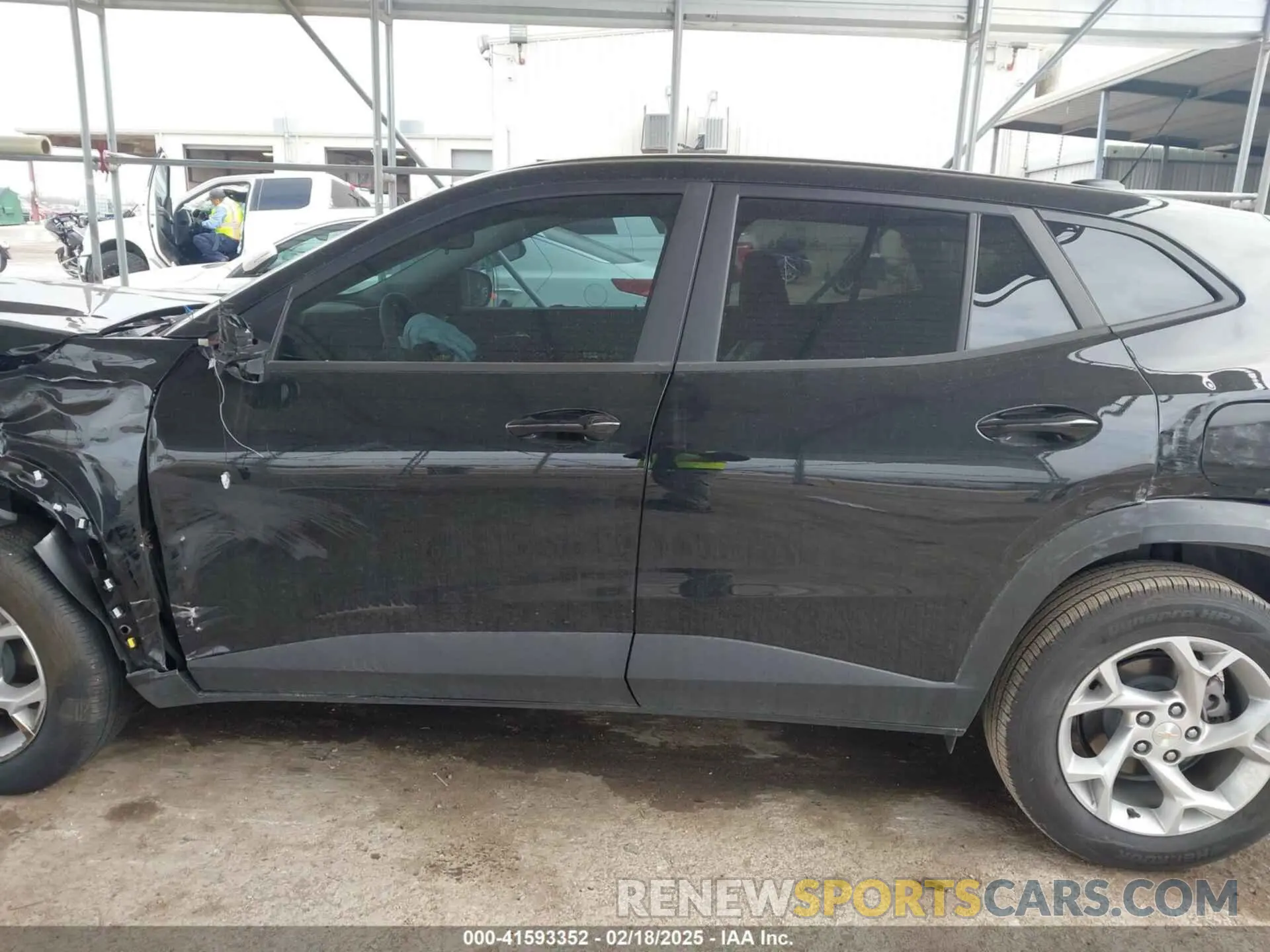 14 fotografías del automóvil dañado KL77LFEP7SC046843 CHEVROLET TRAX 2025