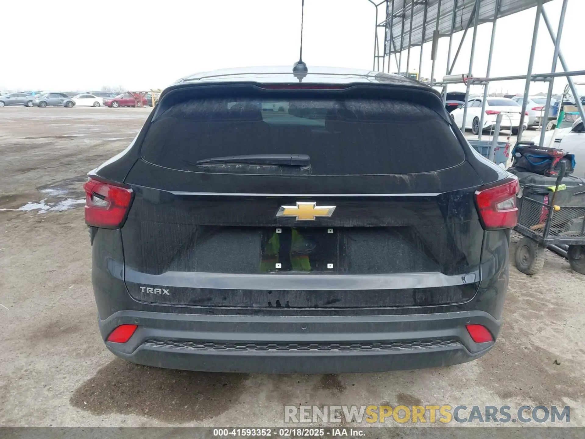 16 fotografías del automóvil dañado KL77LFEP7SC046843 CHEVROLET TRAX 2025