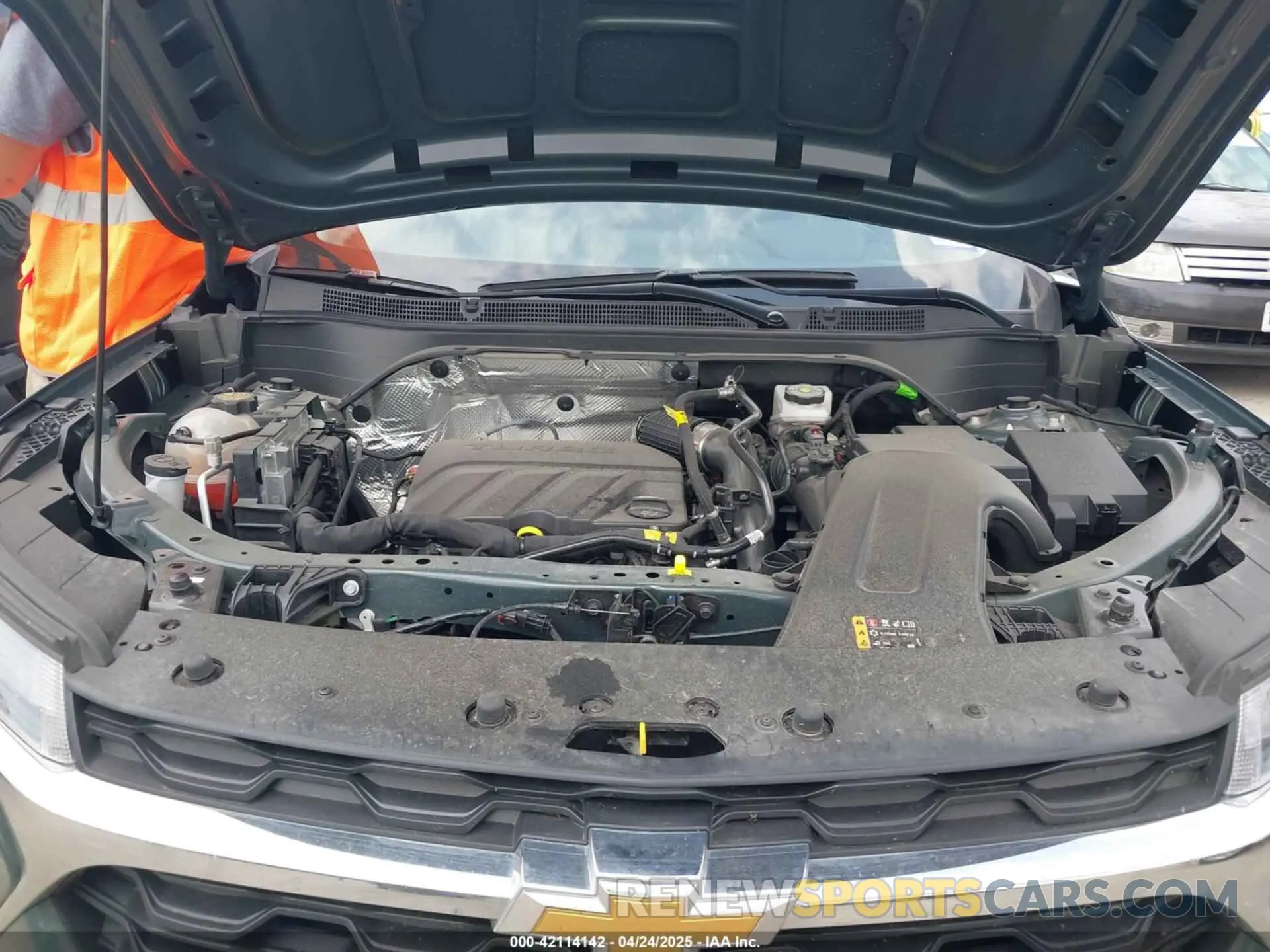 10 fotografías del automóvil dañado KL77LFEP8SC046494 CHEVROLET TRAX 2025