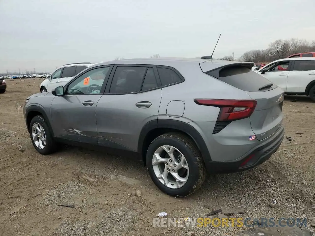 2 fotografías del automóvil dañado KL77LFEP8SC149835 CHEVROLET TRAX 2025