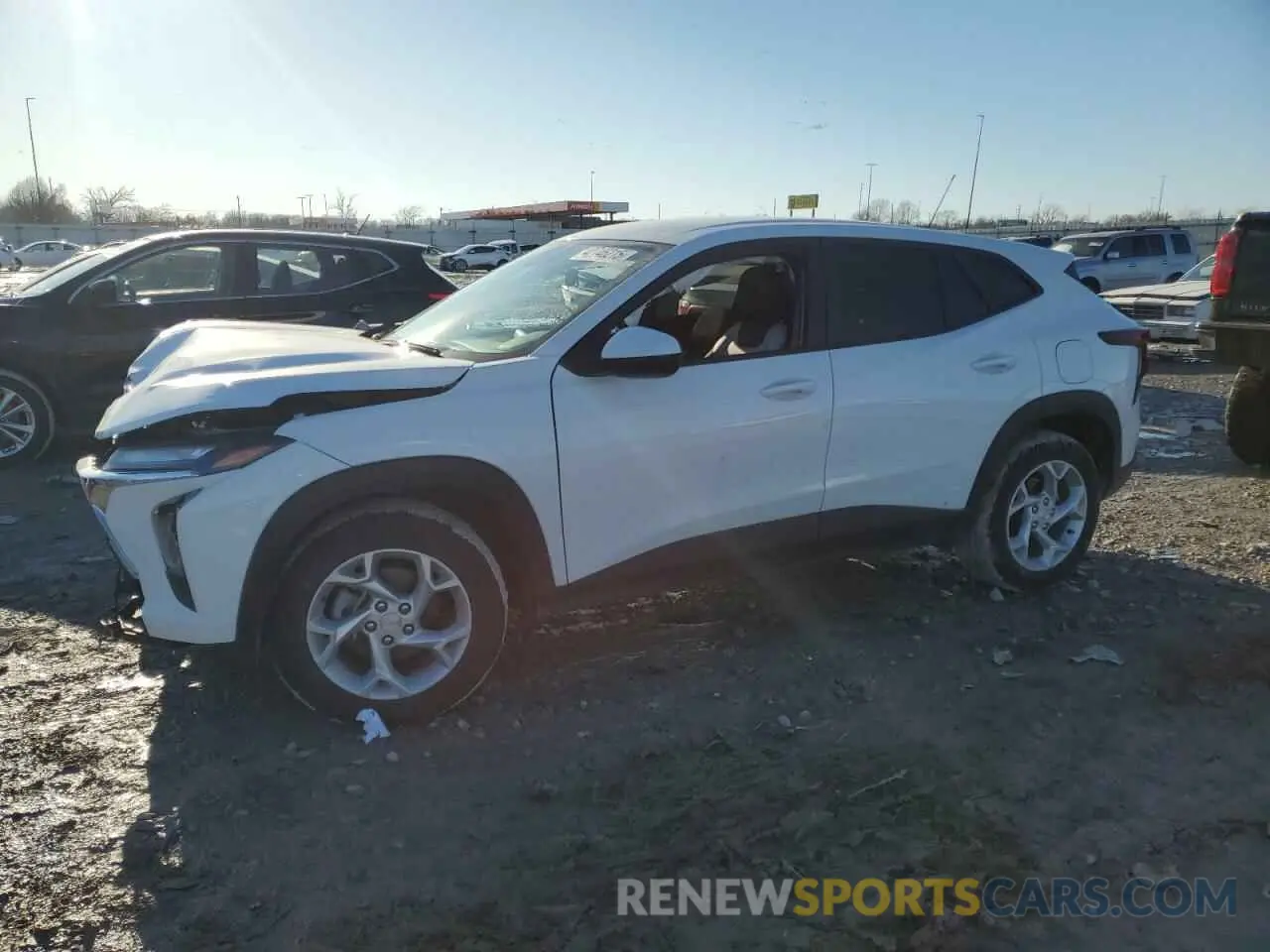 1 fotografías del automóvil dañado KL77LFEP9SC045001 CHEVROLET TRAX 2025