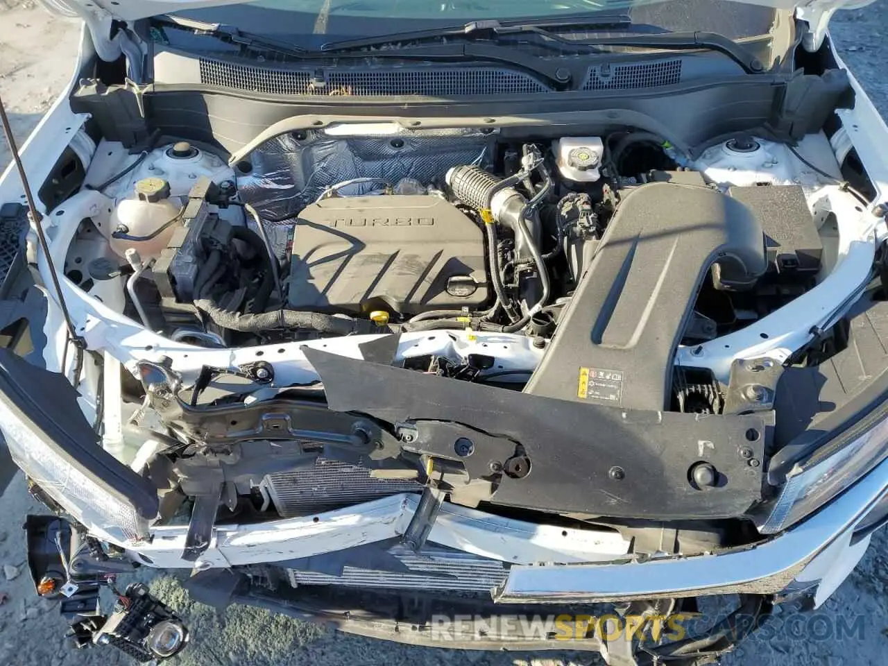 13 fotografías del automóvil dañado KL77LFEP9SC045001 CHEVROLET TRAX 2025