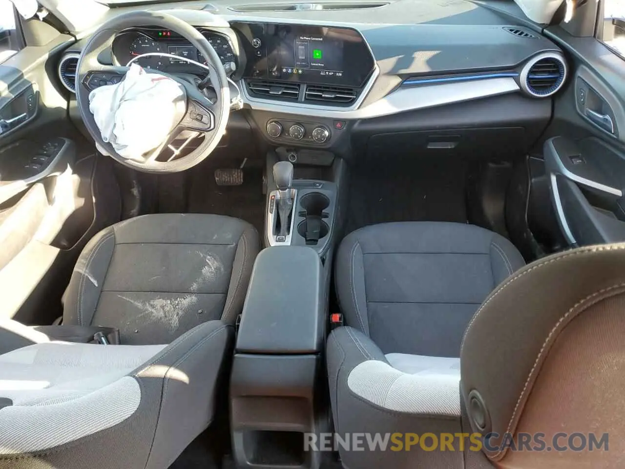 8 fotografías del automóvil dañado KL77LFEP9SC045001 CHEVROLET TRAX 2025