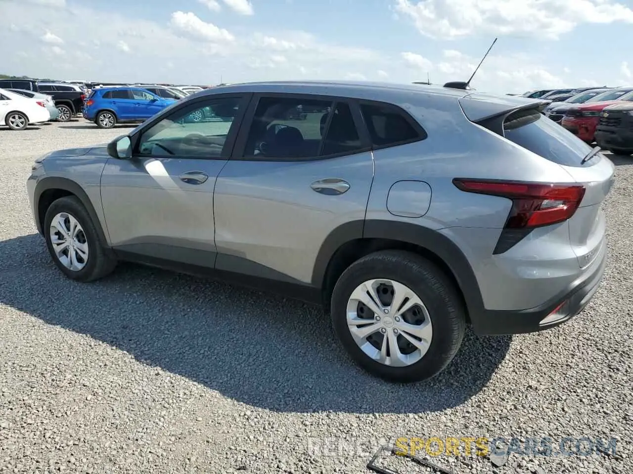 2 fotografías del automóvil dañado KL77LFEP9SC062316 CHEVROLET TRAX 2025