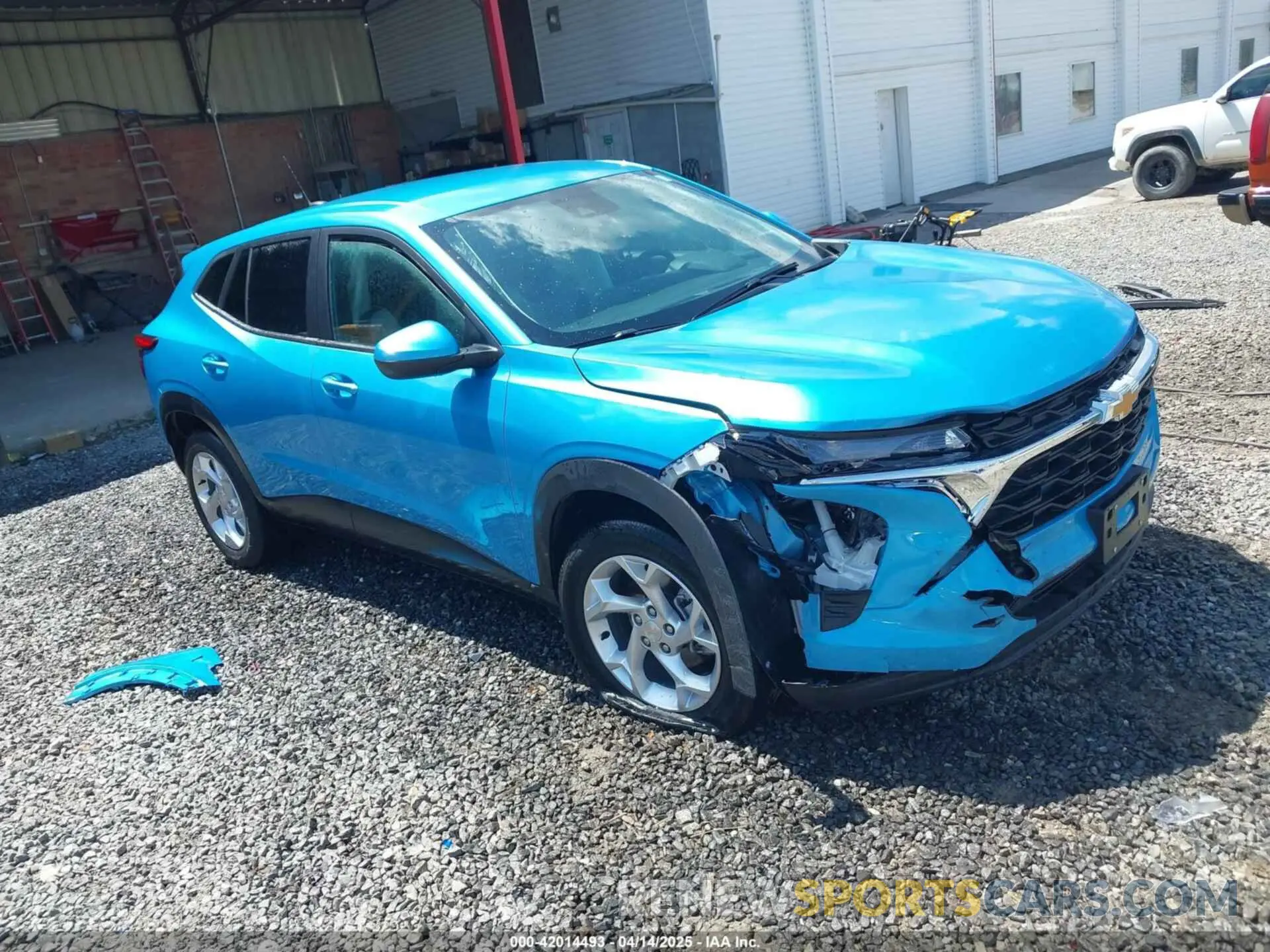 1 fotografías del automóvil dañado KL77LFEP9SC071677 CHEVROLET TRAX 2025
