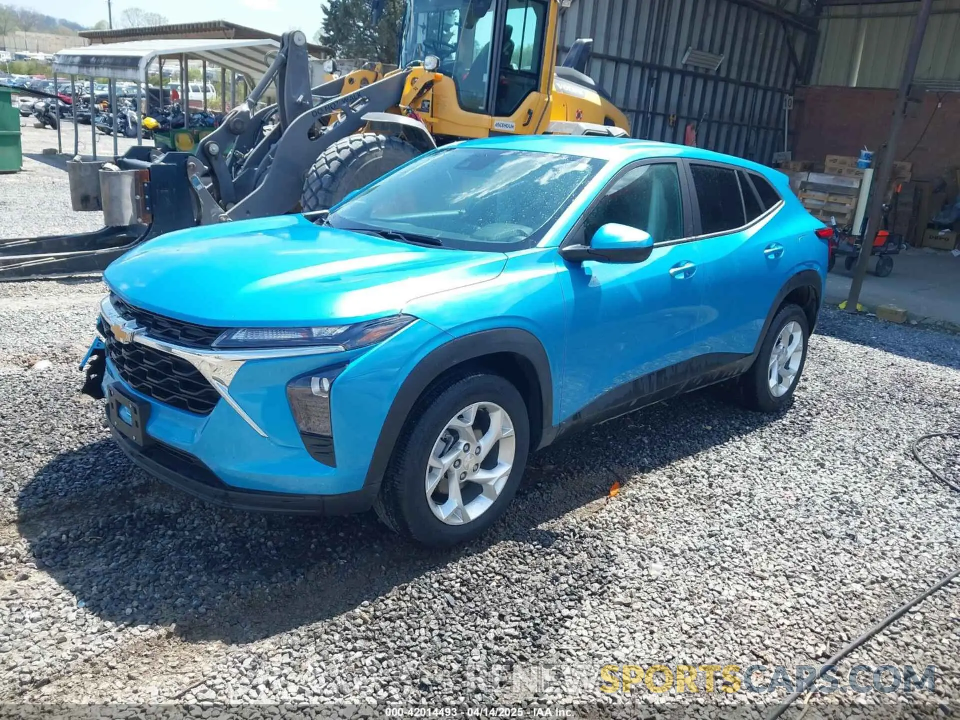 2 fotografías del automóvil dañado KL77LFEP9SC071677 CHEVROLET TRAX 2025
