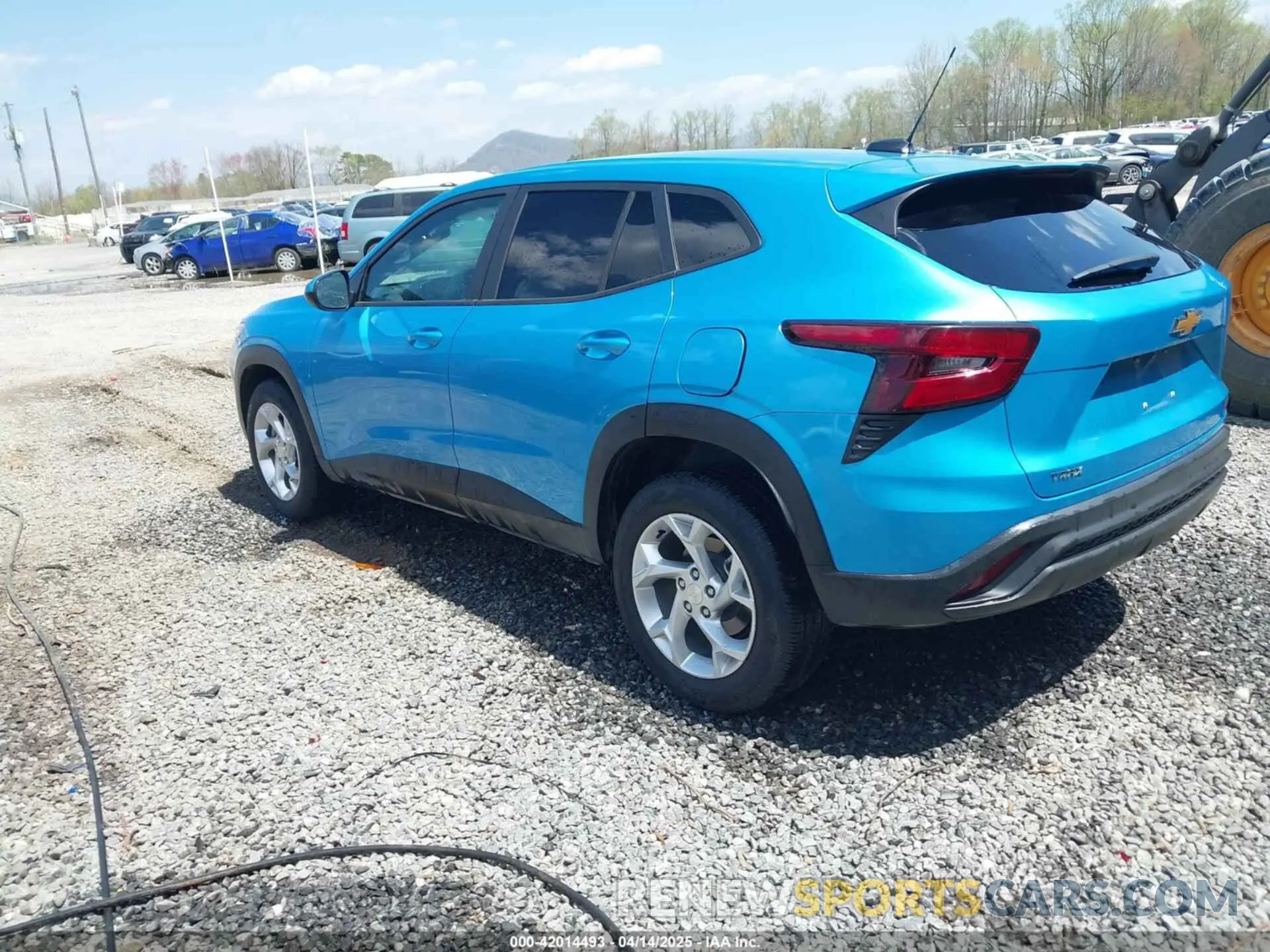 3 fotografías del automóvil dañado KL77LFEP9SC071677 CHEVROLET TRAX 2025