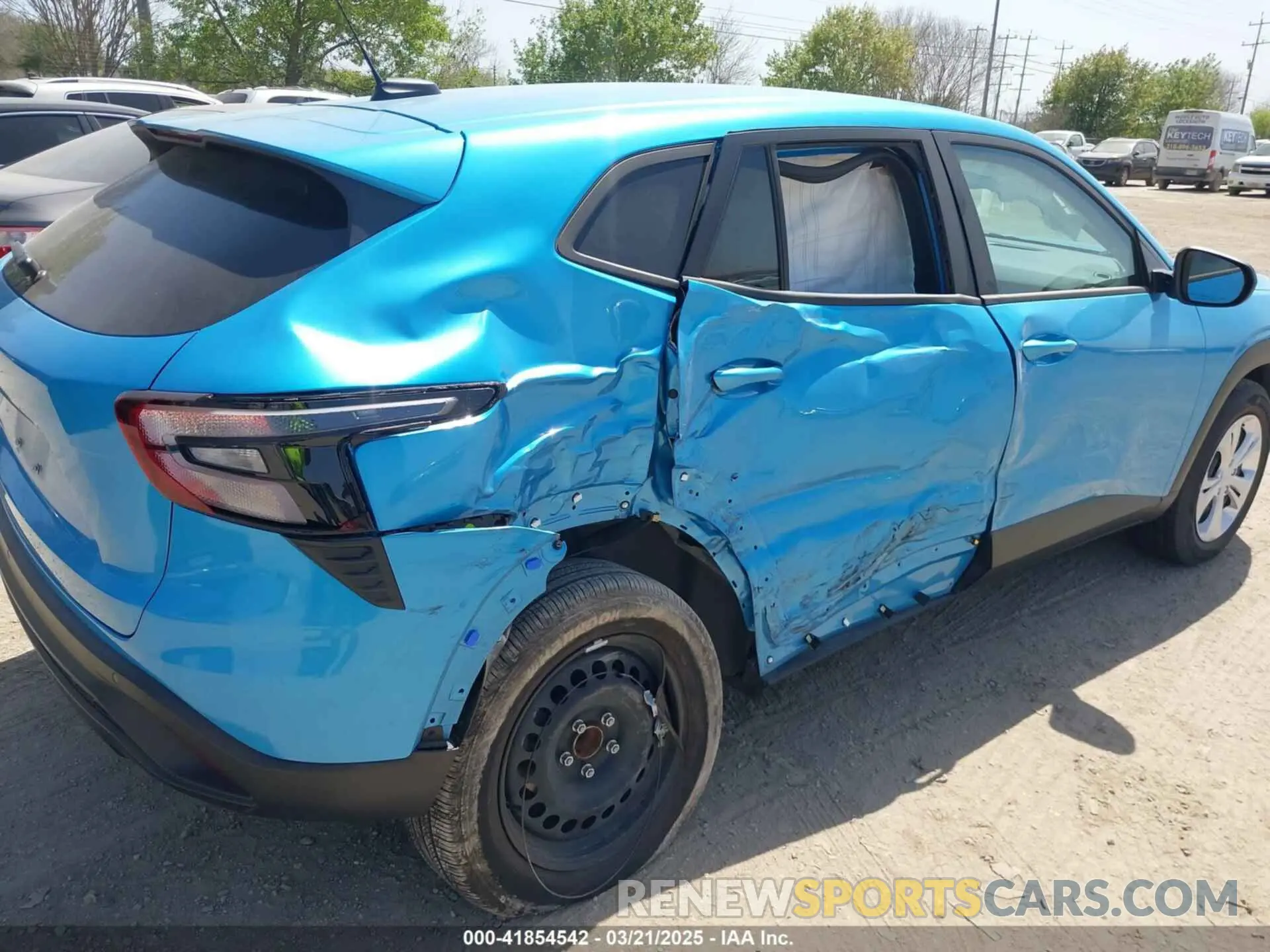 6 fotografías del automóvil dañado KL77LFEP9SC079181 CHEVROLET TRAX 2025