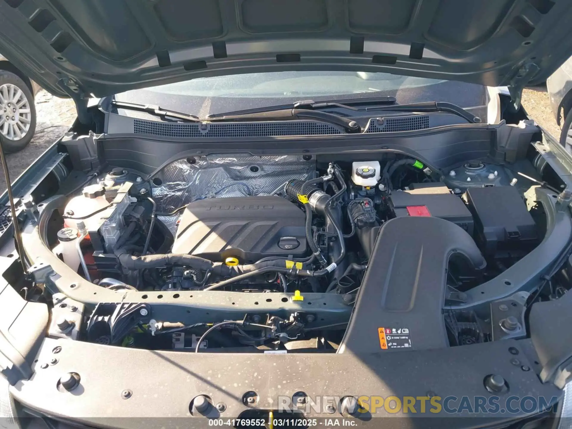 10 fotografías del automóvil dañado KL77LFEP9SC181886 CHEVROLET TRAX 2025